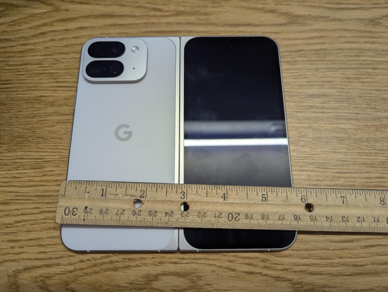 Google Pixel 9 Pro Fold - Unlocked Android Smartphone with Gemini - Advanced Triple Rear Camera System - Foldable Display - Hands-Free Video - Obsidian - 256 GB customer photo 1