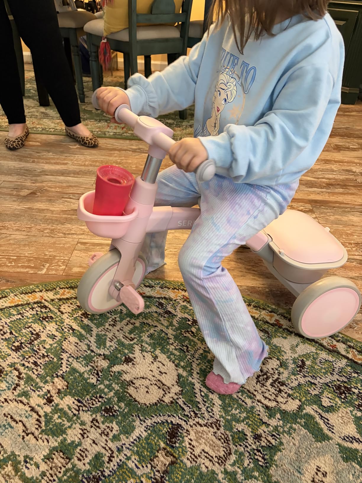 SEREED Colorful Lighting Kid Tricycle Gift Toy for Ages 2-5 Boys Girls customer photo 1