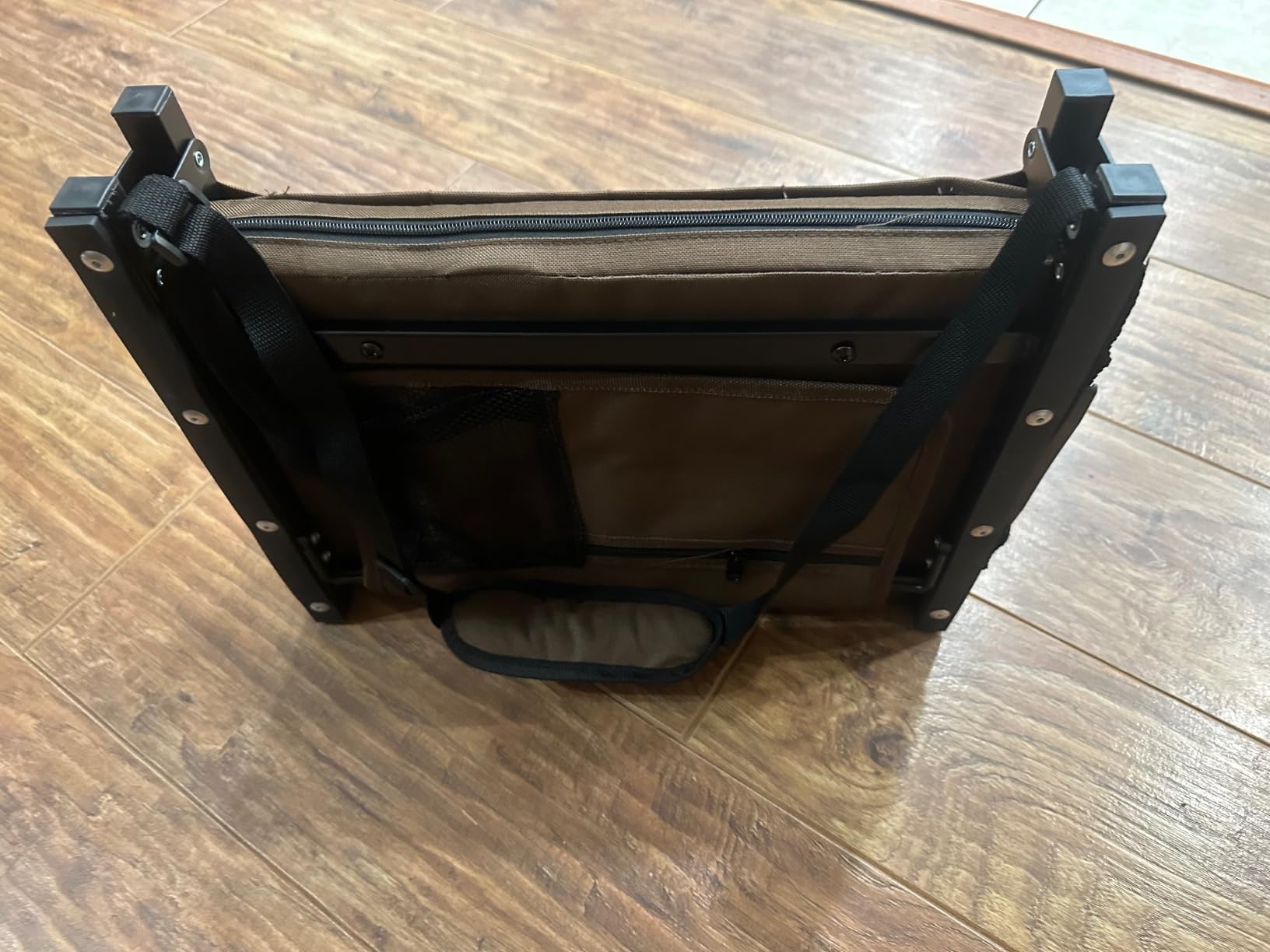 Stadium Seat for Bleachers with Back Support, Portable Bleacher Seat with Wide Comfy Padded Cushion, Metal Hook, Folding Stadium Chair with Shoulder Strap, Carry Handle, Cup Holder, Black customer photo 2