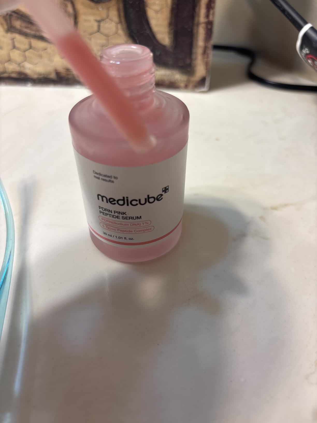 medicube PDRN Pink Peptide Serum with Salmon DNA customer photo 2