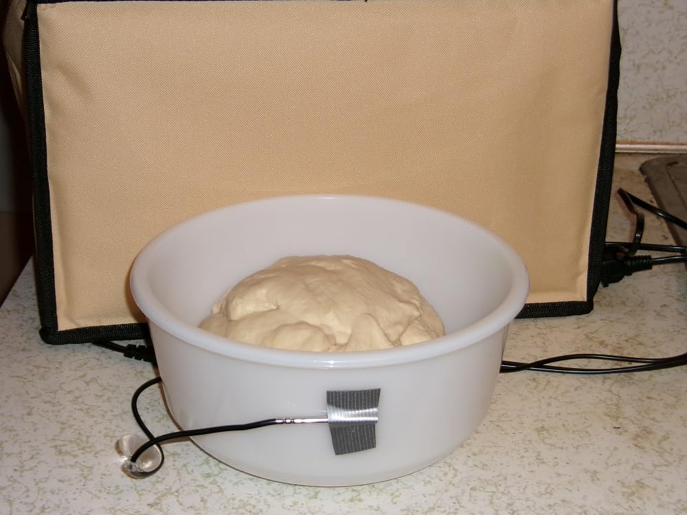 Bread Proofer Warming Box with Temperature Timer Control Metal Rack customer photo 2