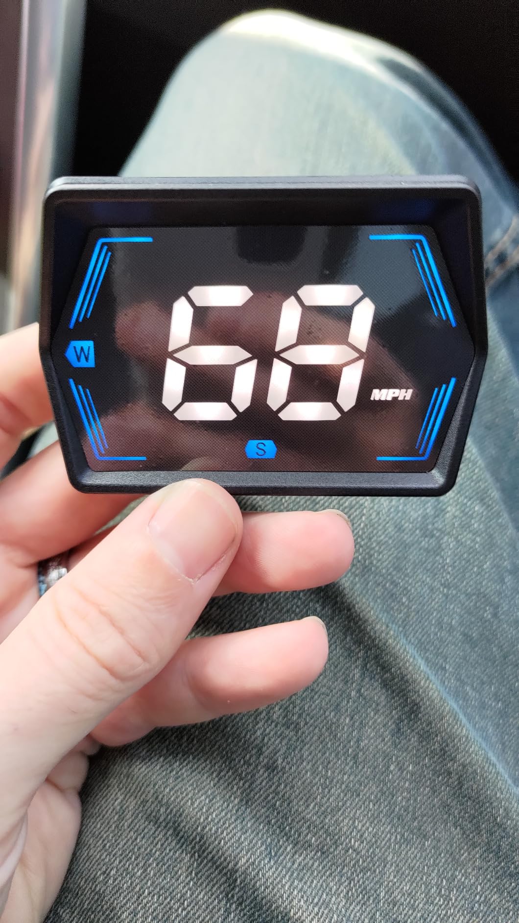 Universal Car HUD GPS Speedometer G20 Car Heads-up Display Plug and Play with USB Connection,Displays MPH, Comes with Compass Over Speed Alert HD Display Speedometer for All Vehicles customer photo 2