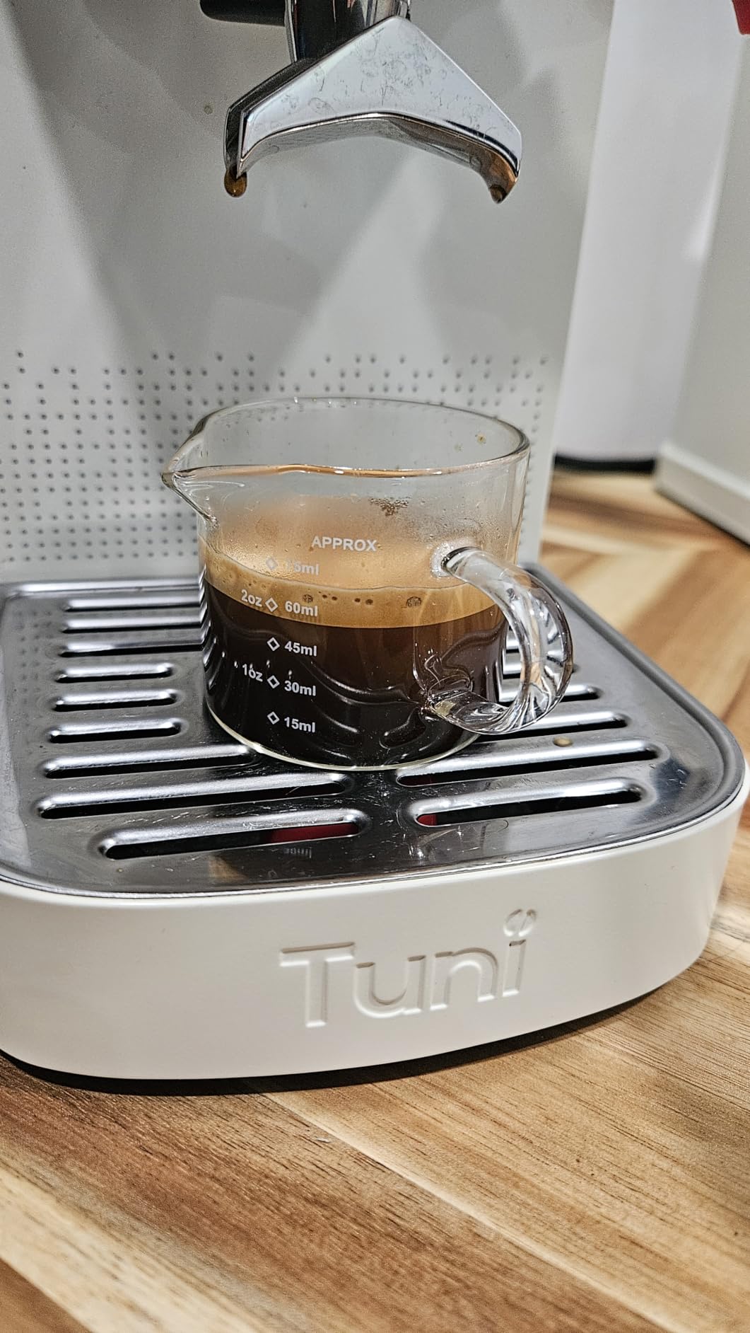 Tuni G1 Conical Burr Coffee Grinder with 48 Grind Settings, Silver customer photo 2