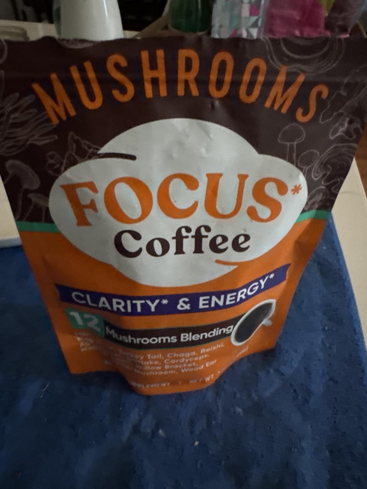 Venture Pal Mushroom Coffee, 12 Mushrooms, Focus & Digestion, 40 Servings customer photo 2