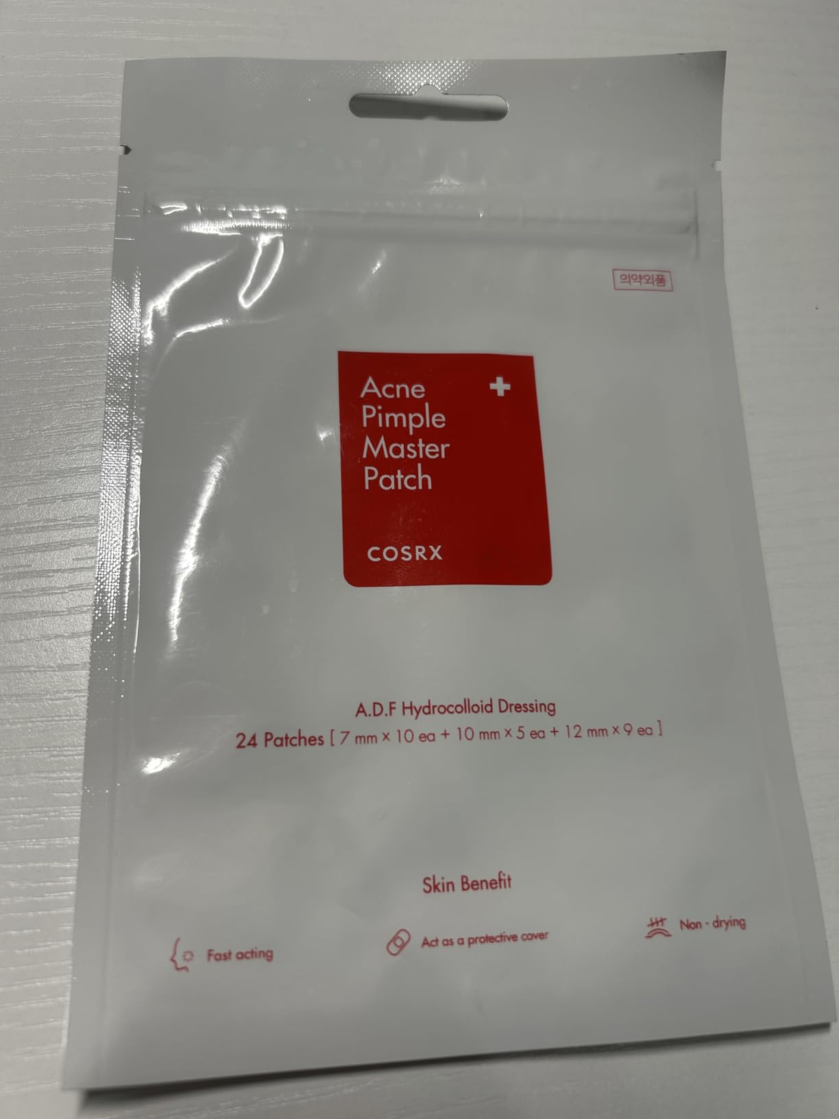 COSRX Acne Pimple Patches Absorbing Hydrocolloid Spot, 3 Size (48 Count) customer photo 1