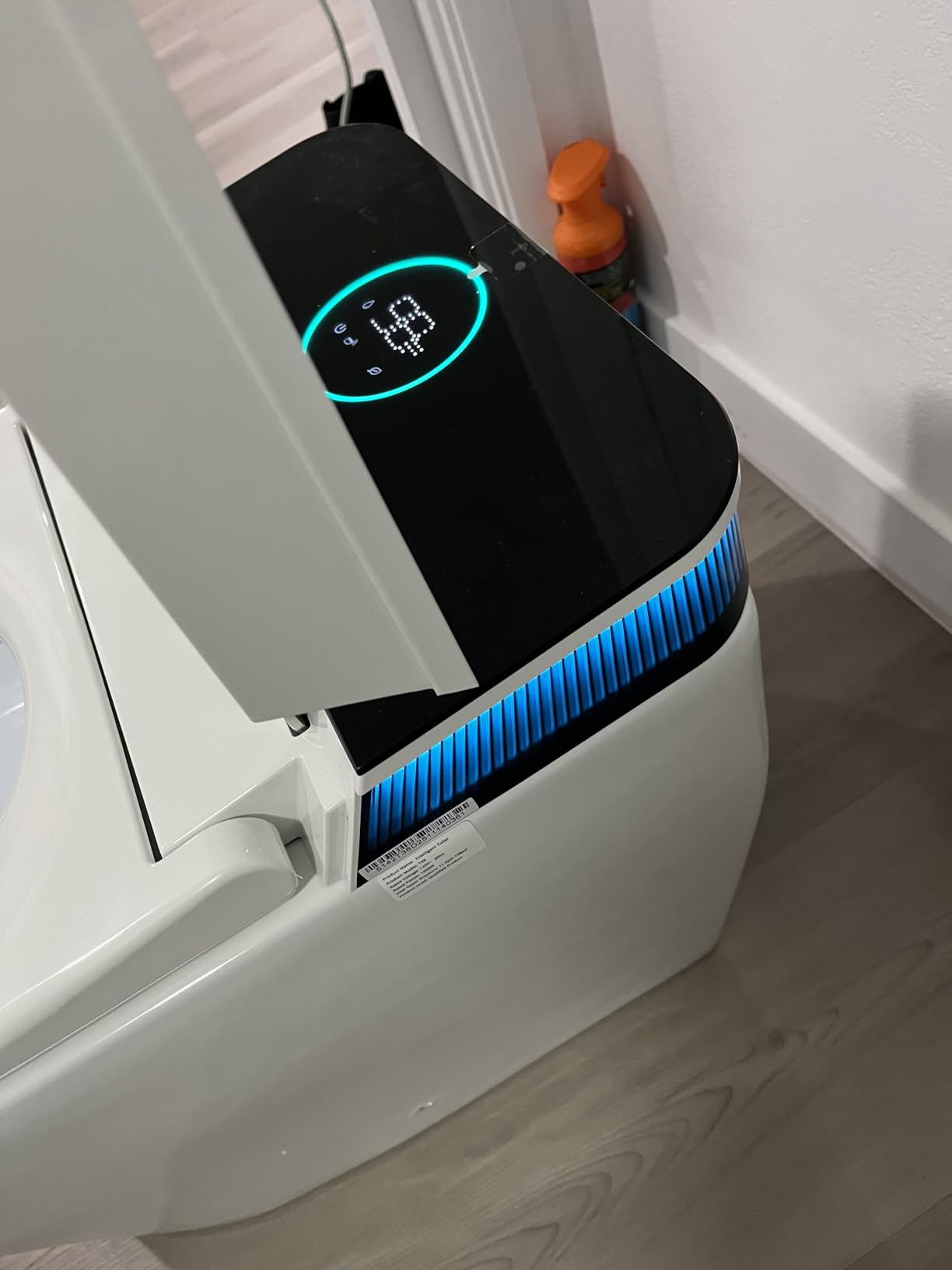 HOROW T38 Smart Toilet with Bidet, Auto Open/Close Lid, Deodorization customer photo 1