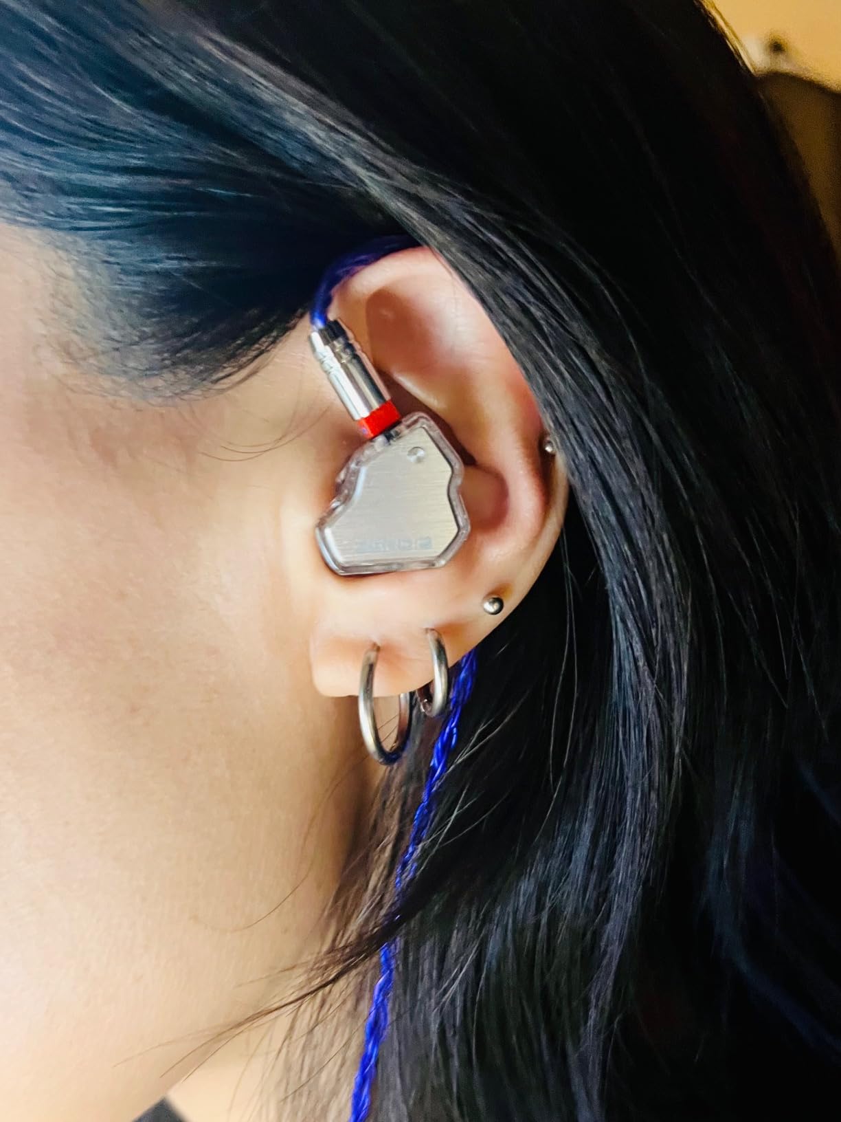 Linsoul 7Hz x Crinacle Zero:2 in Ear Monitor, Updated 10mm Dynamic Driver IEM, Wired Earbuds Earphones, Gaming Earbuds, with OFC IEM Cable for Musician (Pink, Without MIC) customer photo 2
