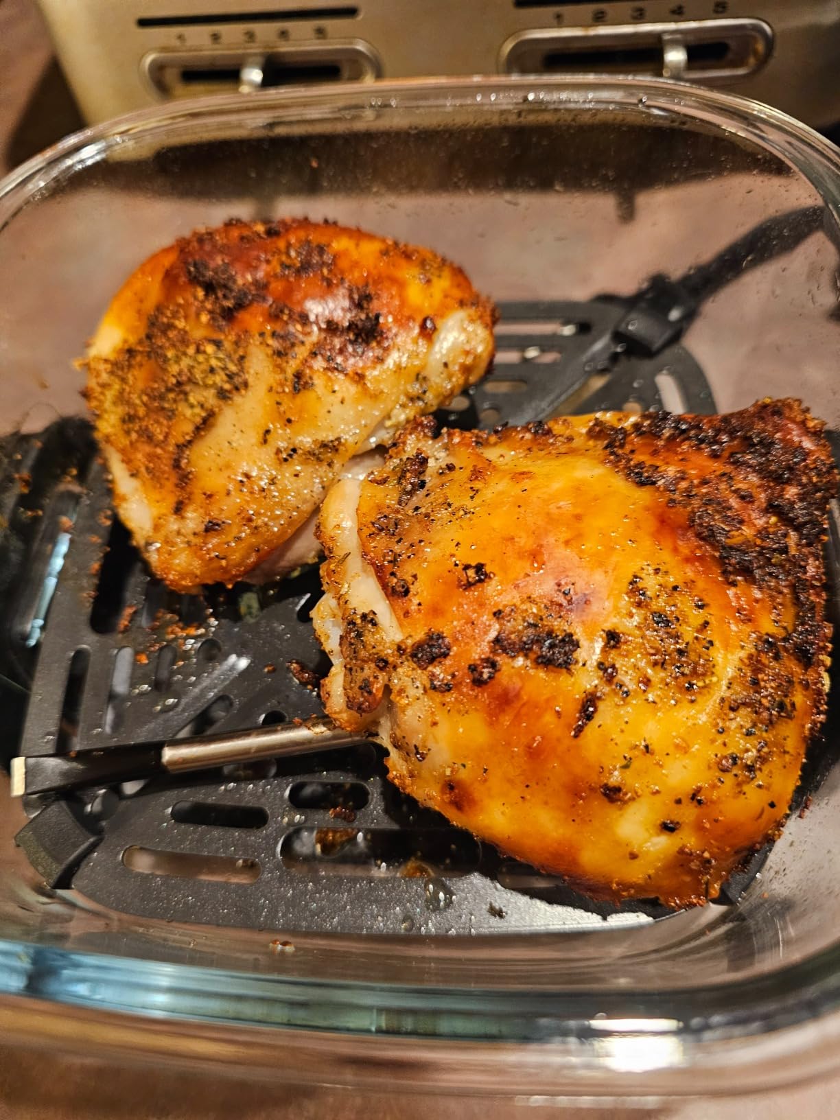 Ninja Crispi Glass Air Fryer, 4-in-1, Stone, FN101ST customer photo 2