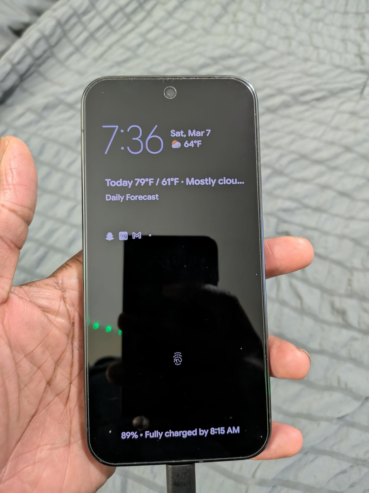 Google Pixel 9 Pro XL, 128GB, Obsidian - Unlocked (Renewed) customer photo 1