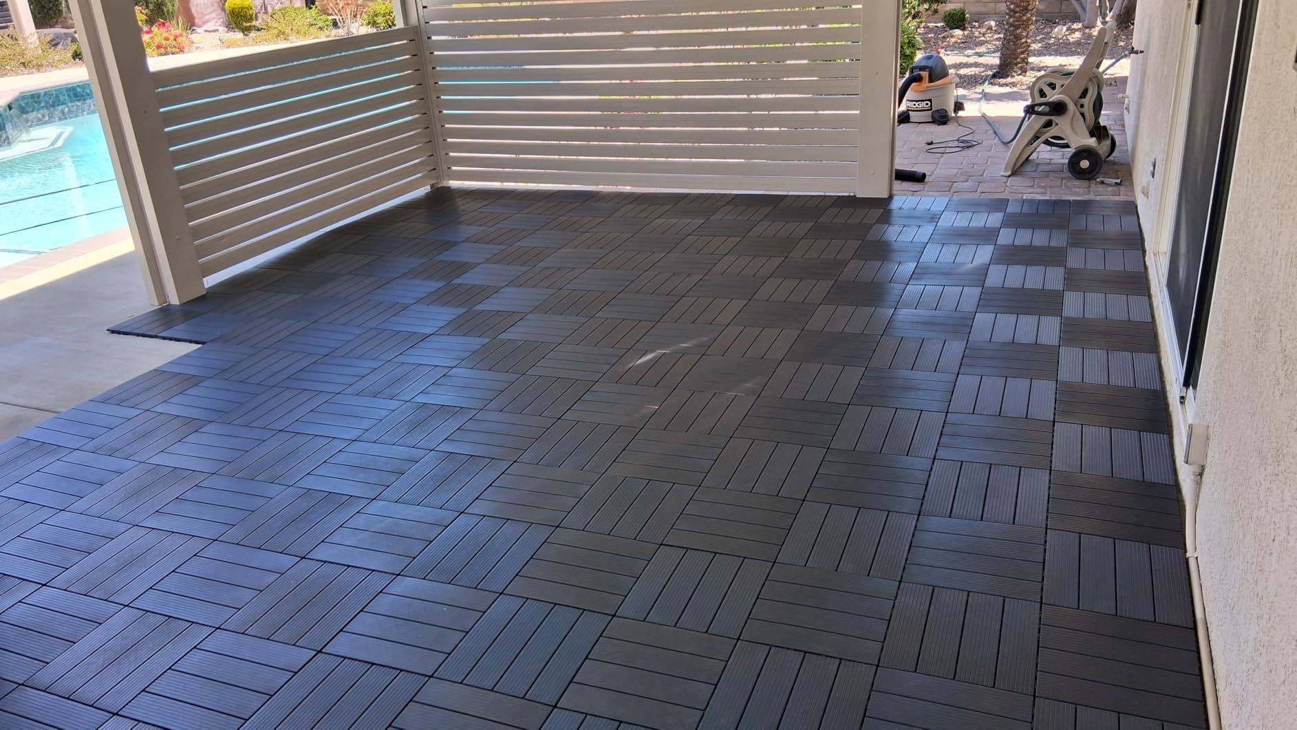 VEVOR 36 sq. ft Plastic Interlocking Deck Tiles, 36 Pack,12