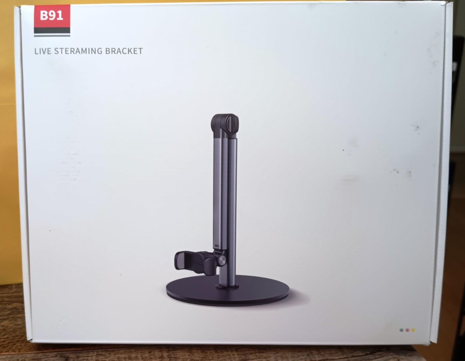 yAyusi Heavy Duty Aluminum Overhead Phone Mount, 13.7 in Long Phone Stand for Recording, Flexible Articulating Arm Phone Mount for Desk for Live Streaming, Meeting, Cooking – Perfect for Creators customer photo 2