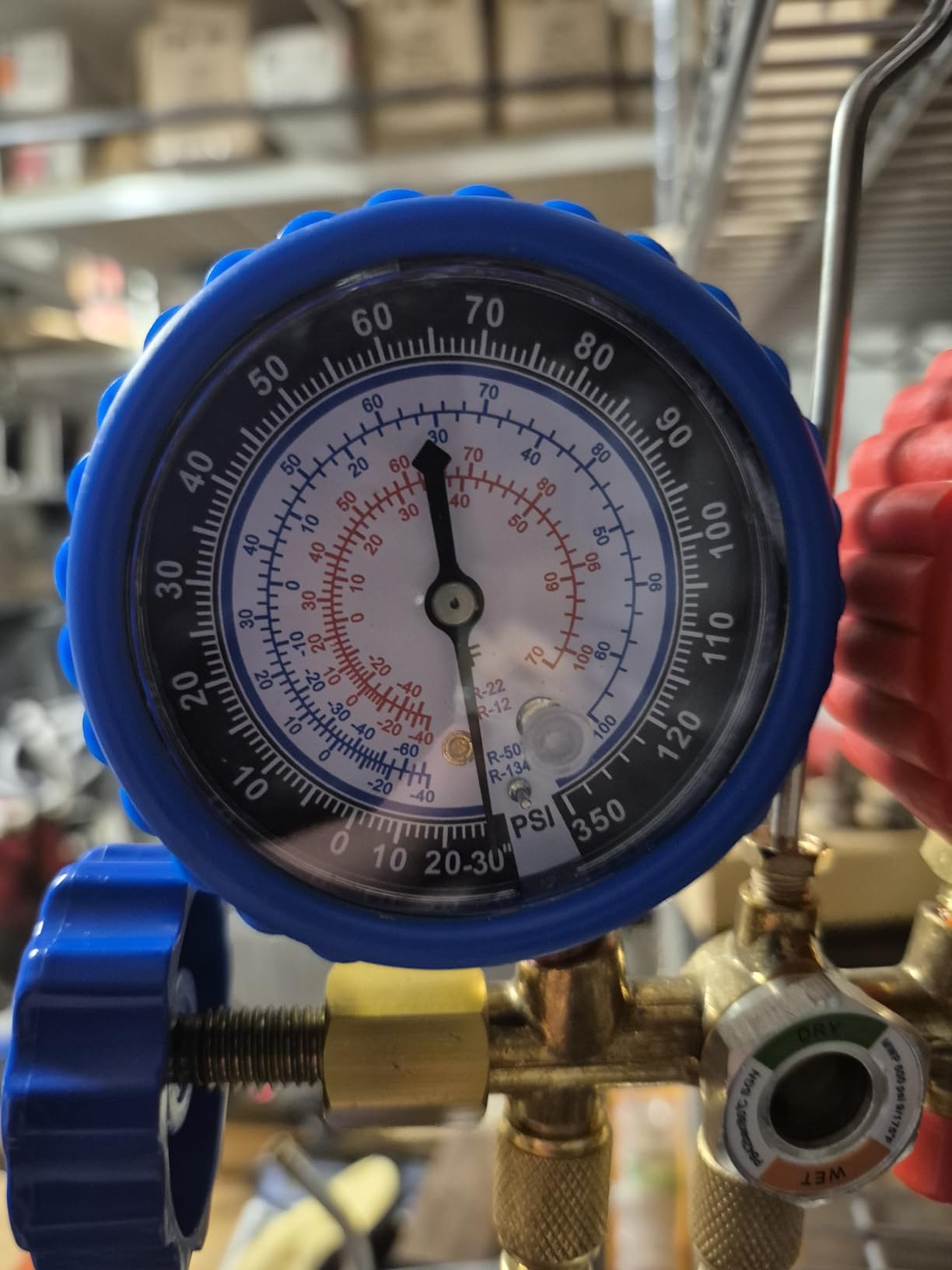 VTG VOGTEN 4.5 CFM AC Vacuum Pump and Gauge Set for R134a R12 R22 R502 customer photo 2