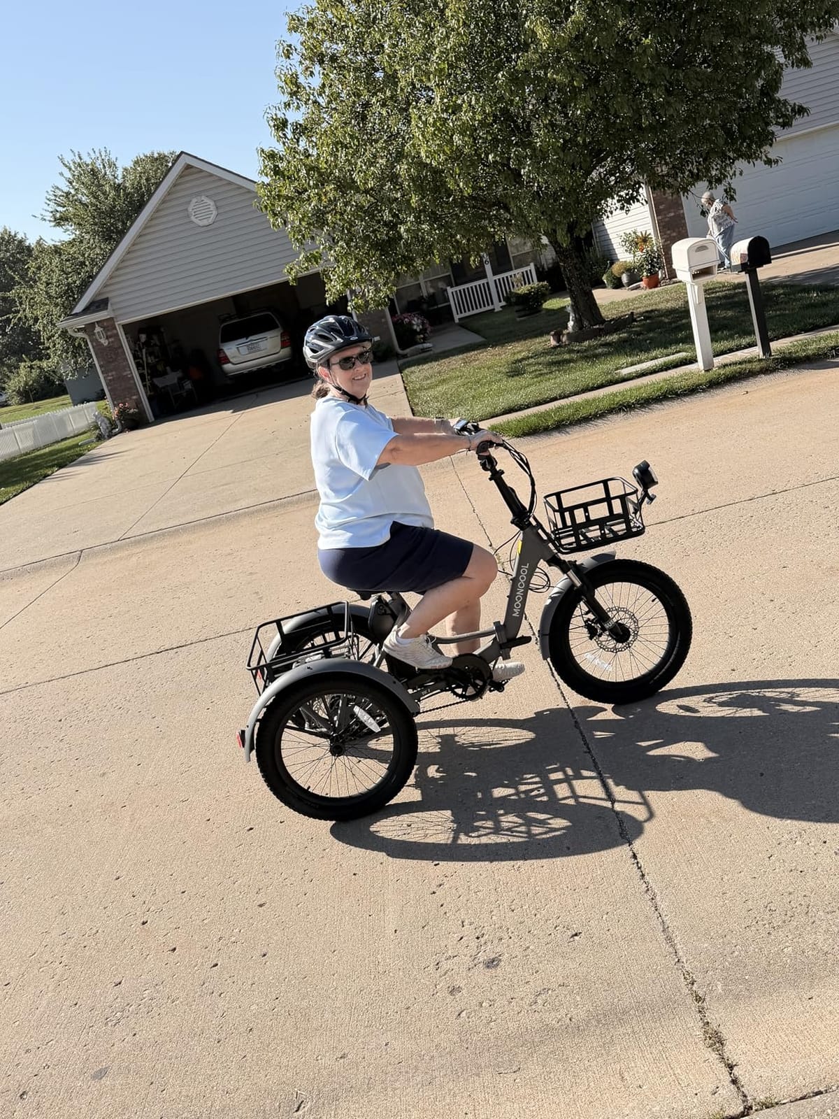 MOONCOOL Electric Trike for Adults, 500W/750W 20