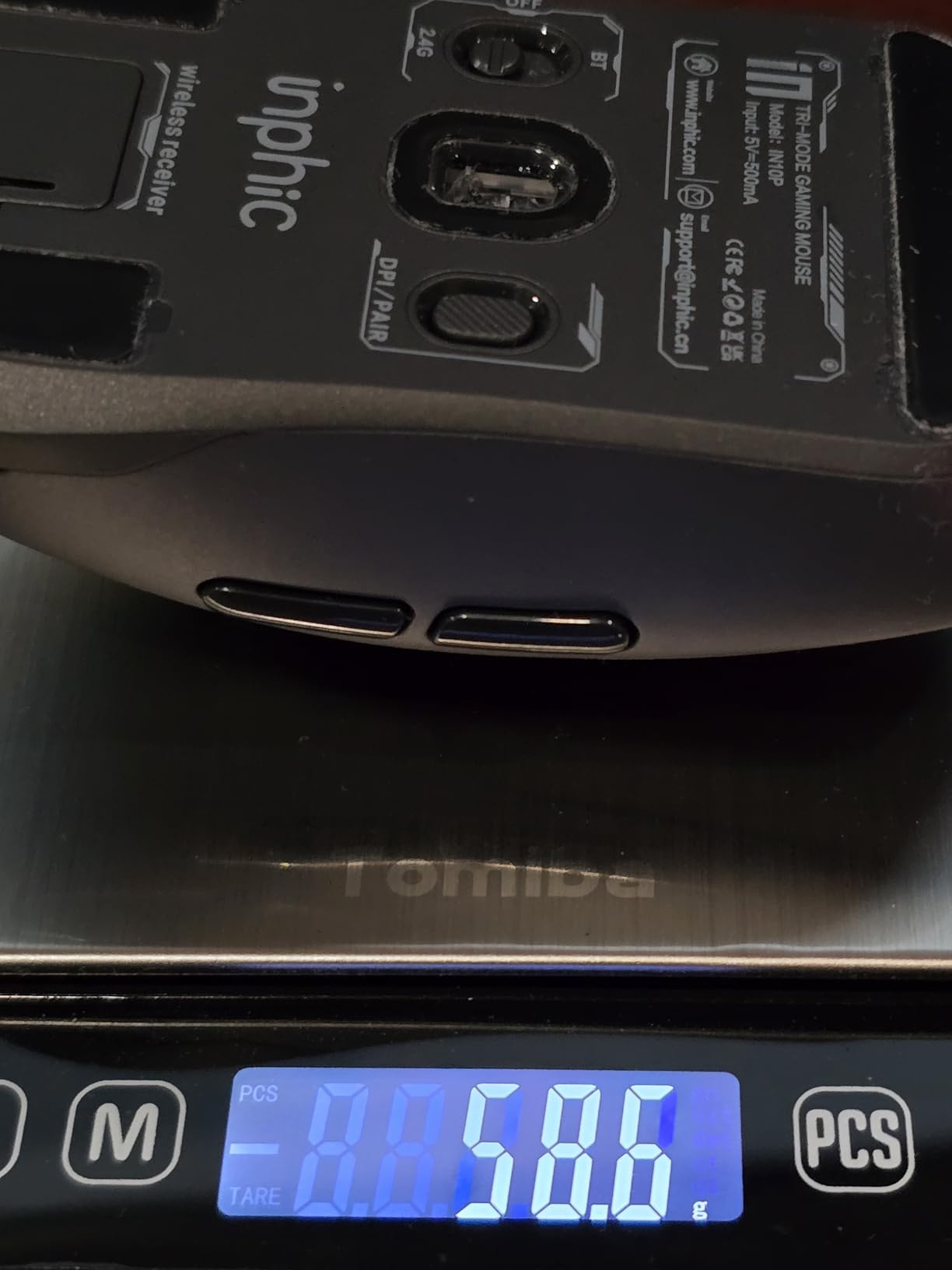 INPHIC IN10P Lightweight Wireless Gaming Mouse, Tri-Mode Wireless Mouse customer photo 1
