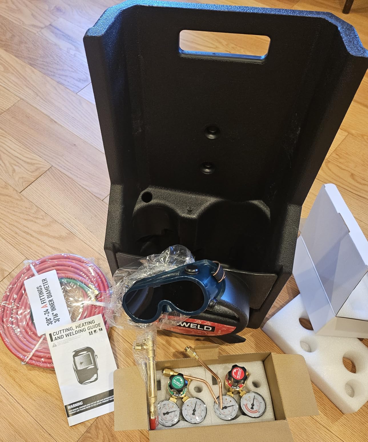 RX WELD Light Duty Oxy-Fuel Welding and Cutting Torch Kit customer photo 2