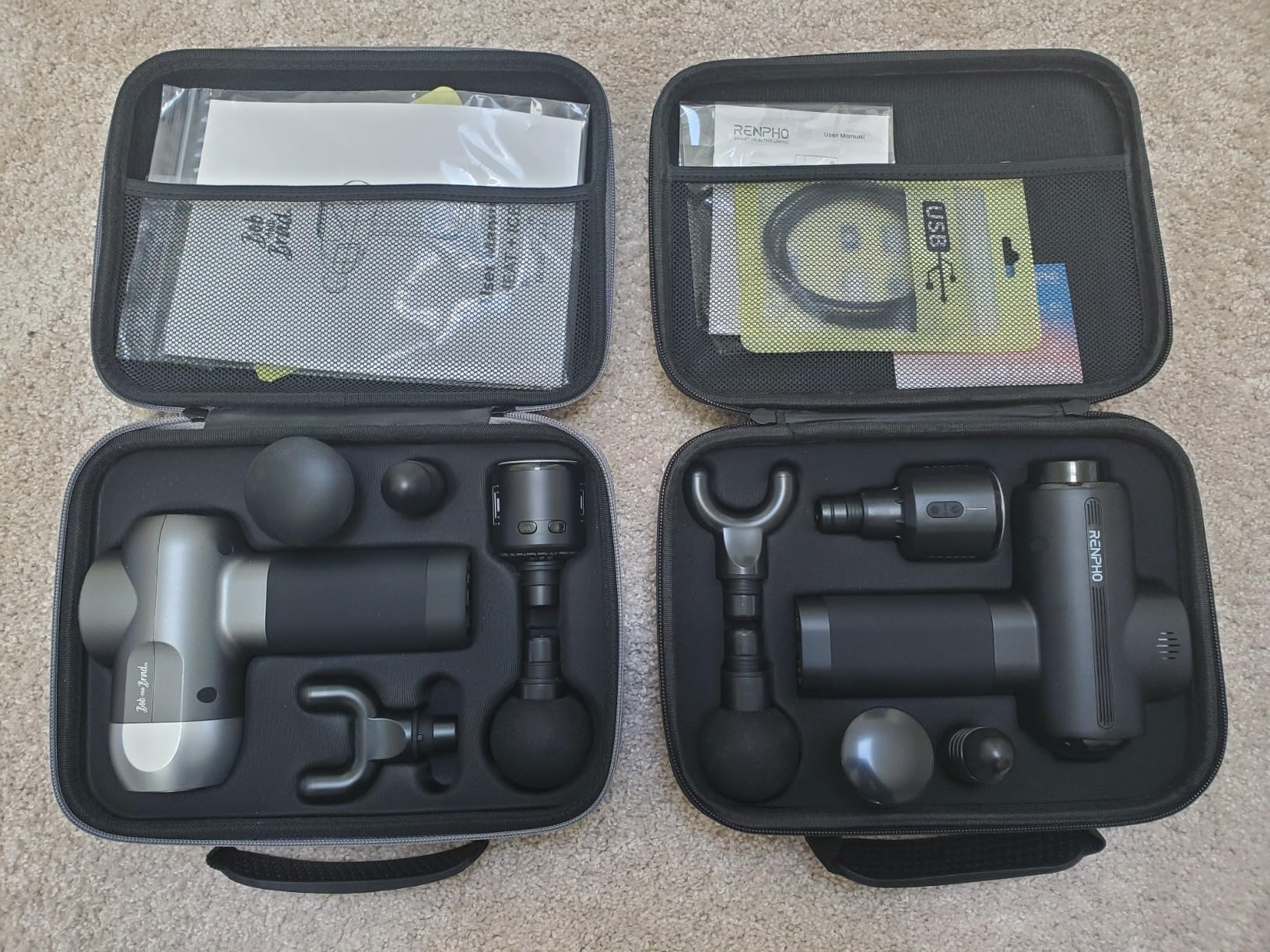 RENPHO Active Thermacool Massage Gun Deep Tissue with Heat & Cold, 5 Speeds customer photo 1
