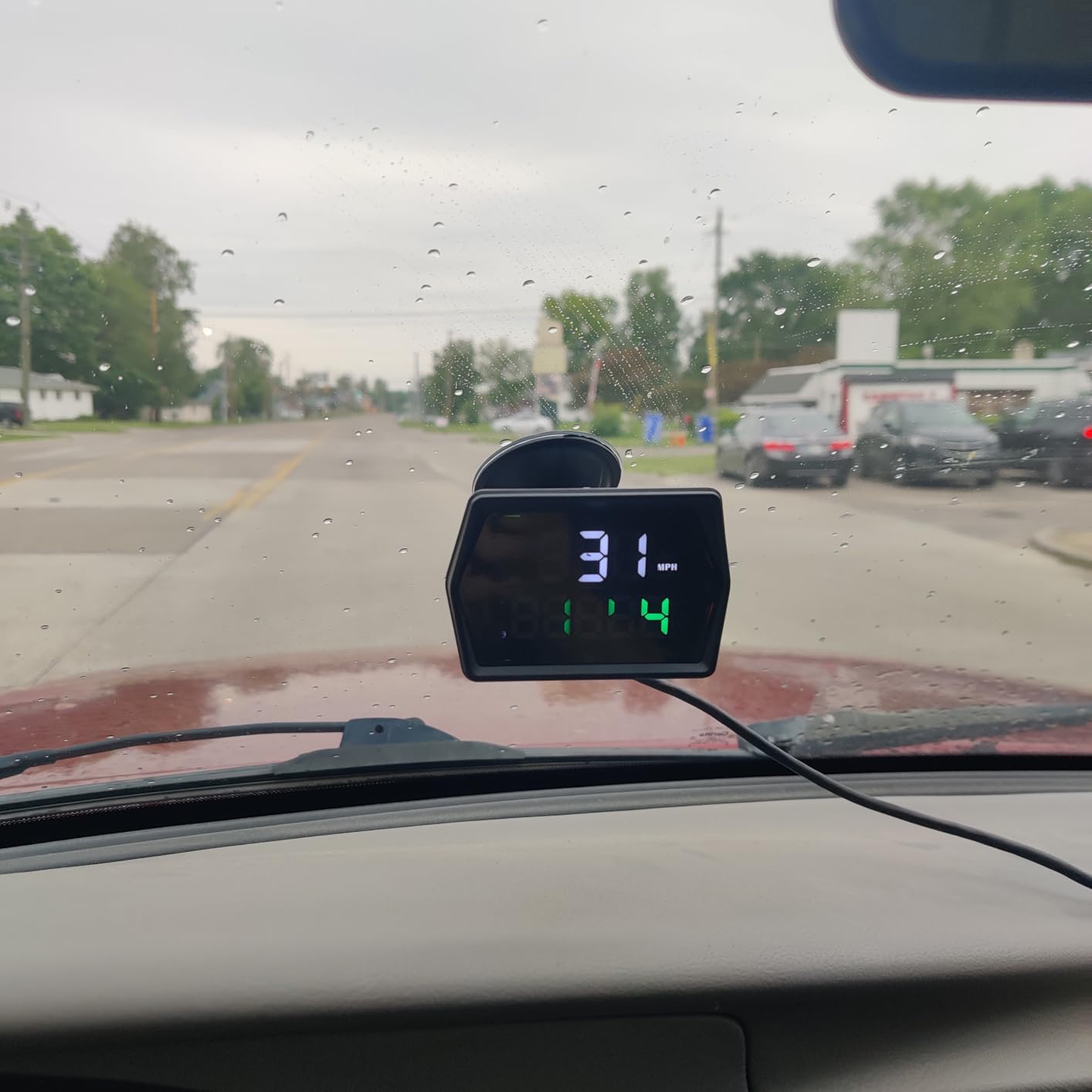 HUD Heads Up Display for Cars 2025 New Universal Digital GPS Speedometer LED Display with MPH Speed Compass Overspeed Alarm Fatigued Driving Alert,USB Cable Plug and Play for All Vehicle customer photo 1