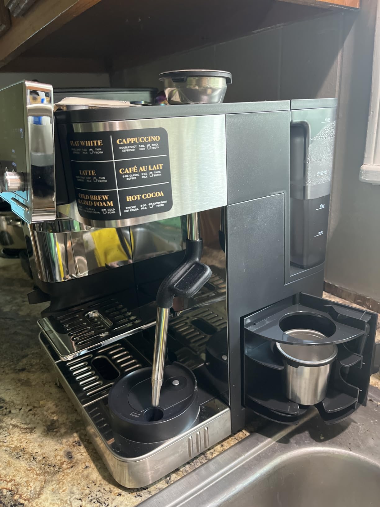 Ninja Luxe Café Pro Series, Espresso, Cold Brew, Hot Water, ES701 customer photo 2