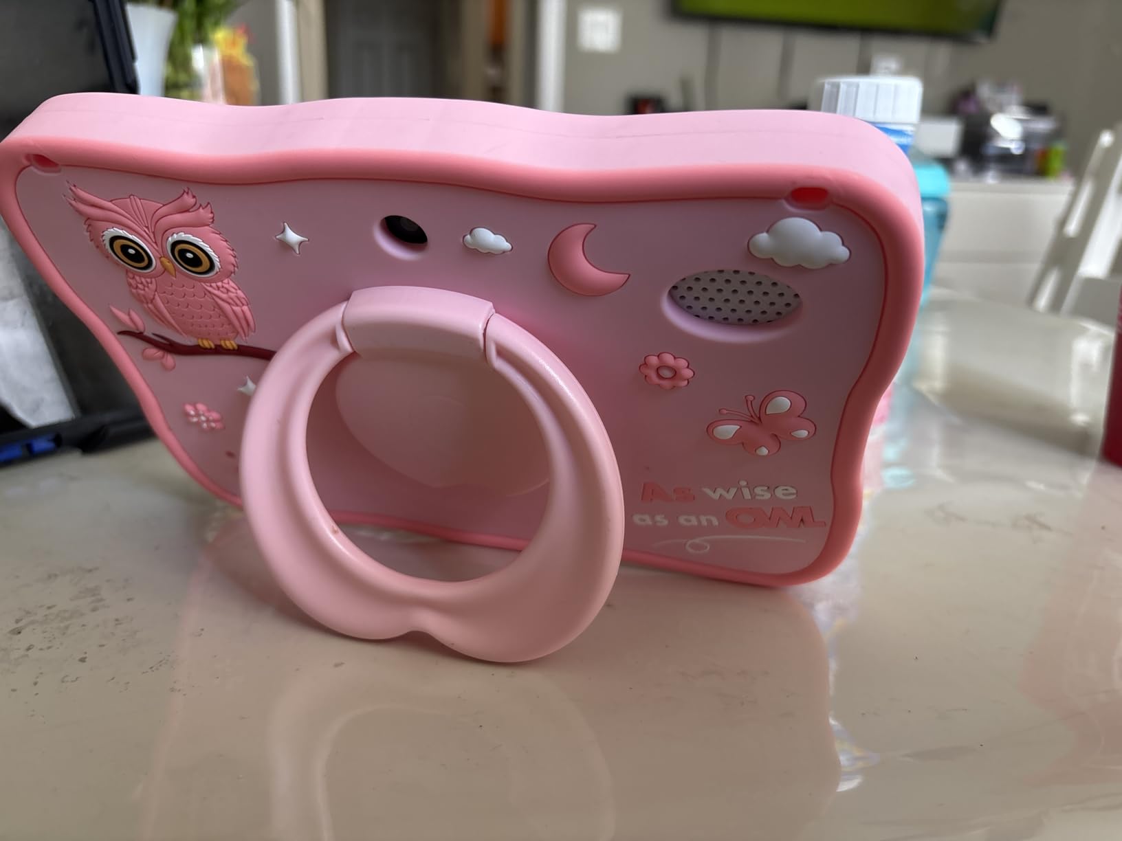Kids Tablet 7IN Toddler Tablet for Kids, Children Tablets for Toddlers with Parental Controls, Camera, Shockproof Case, Kids Learning Apps Pre-installed Kid’s Educational Tablets for Boy Girl (purple) customer photo 2