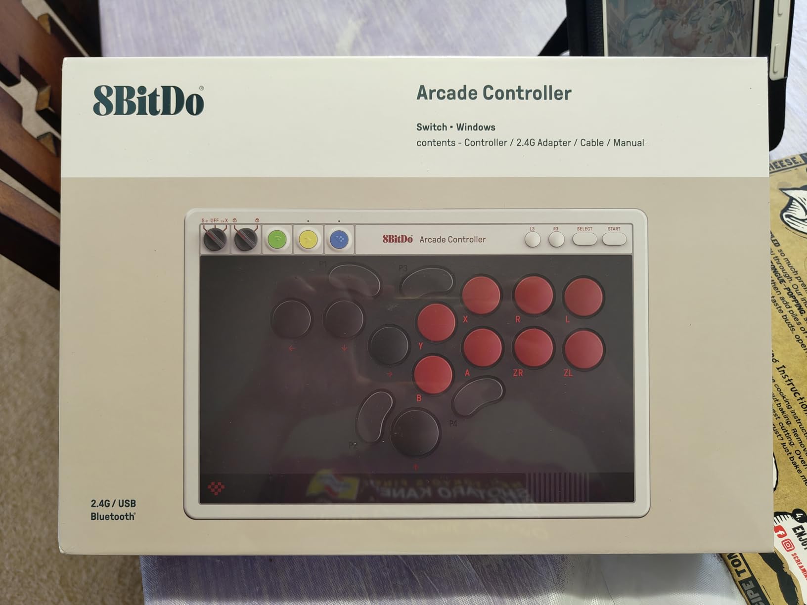 8BitDo All-Button Arcade Controller for Switch & Windows, N Edition customer photo 1