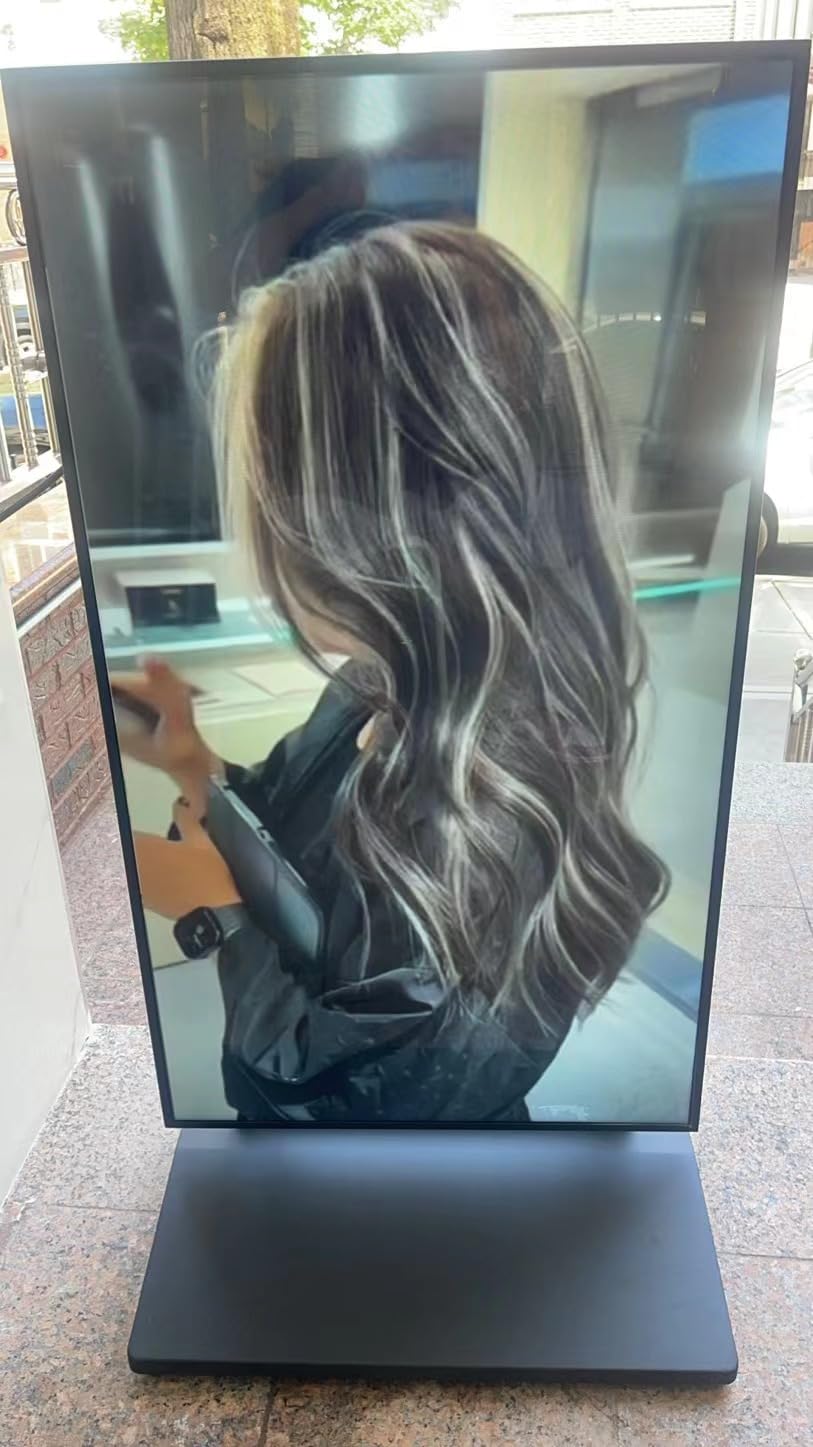 43 Inch Digital Signage Display, Screen LCD Advertising Kiosk, Portable Floor Standing Auto Ad Player Android OS App-Based Control with USB/HDMI/WiFi customer photo 1