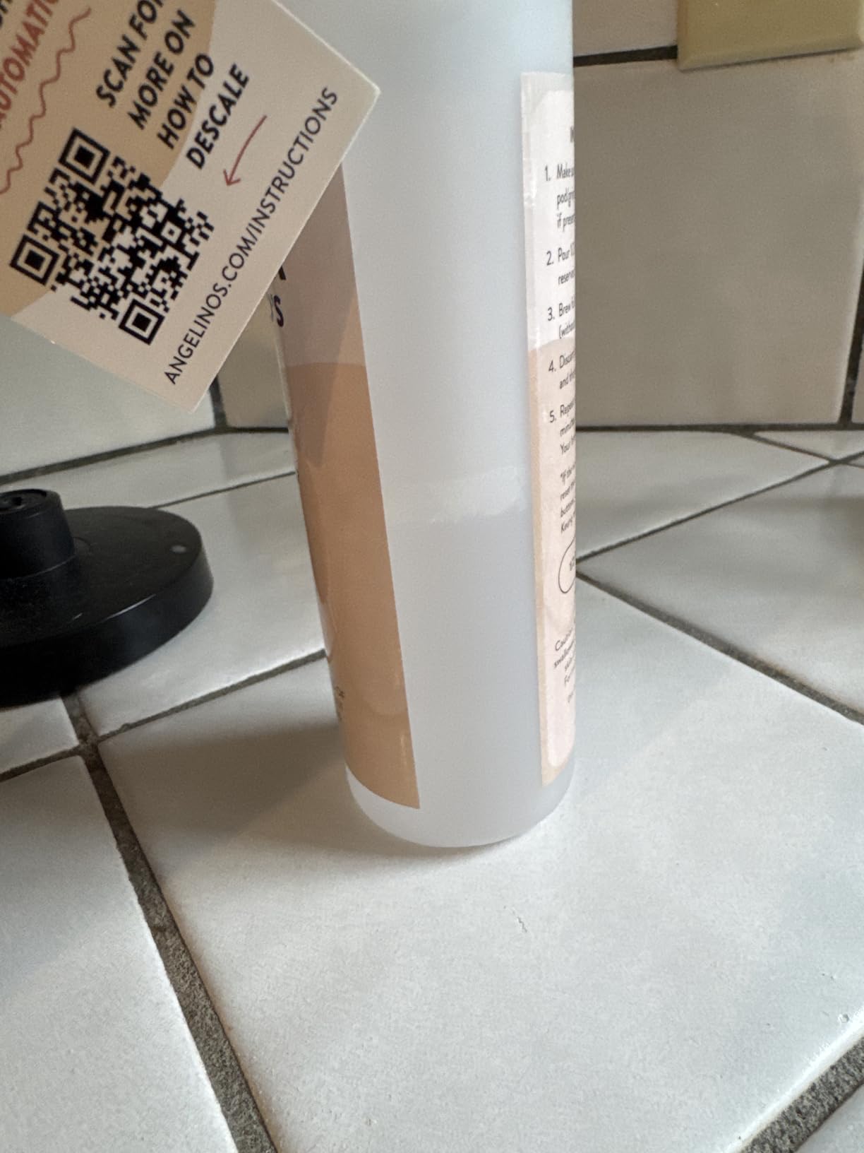 Universal Descaling Solution for Keurig, Nespresso, Breville, DeLonghi & Ninja (4 Uses) – Professional Coffee Descaler & Cleaner – Removes Limescale to Restore Flow & Temp – Odorless & Residue-Free customer photo 2