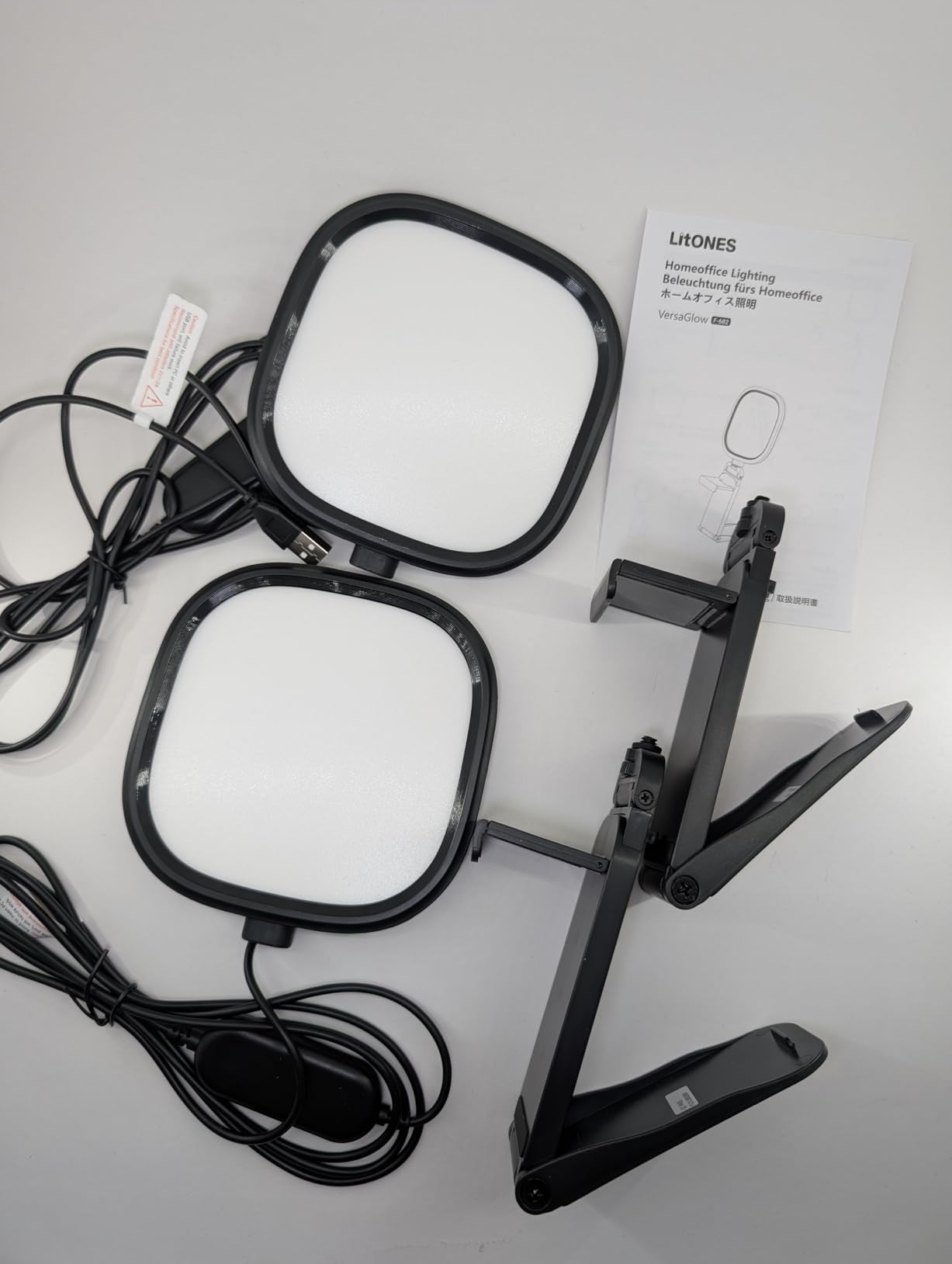 LitONES Ring Light for Laptop, Monitor, Desk, Eye-Caring Diffused LED Light customer photo 1