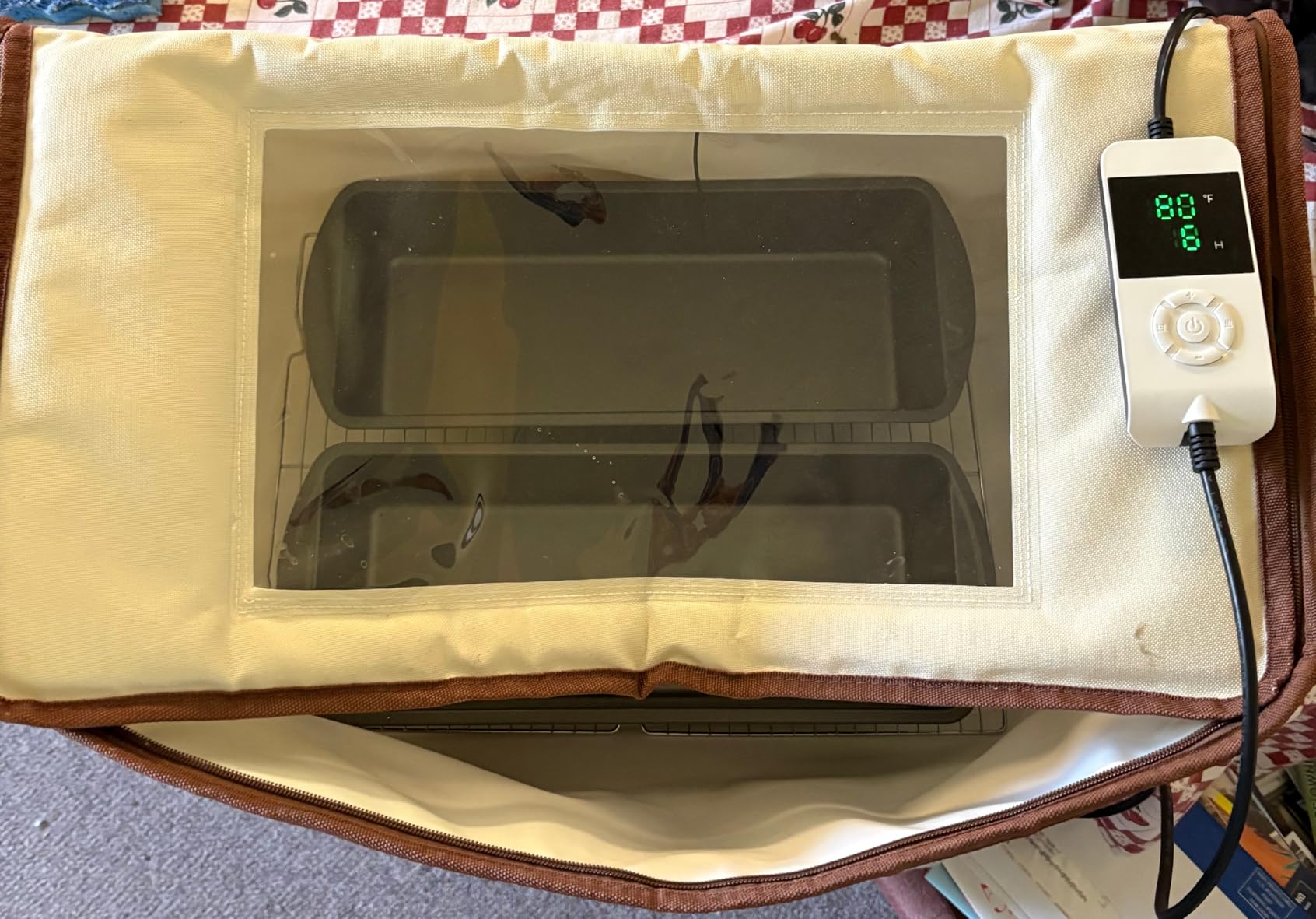 Extra Large Dough Proofing Box50-130°F, 3-Sided Heat 24HTimer customer photo 1