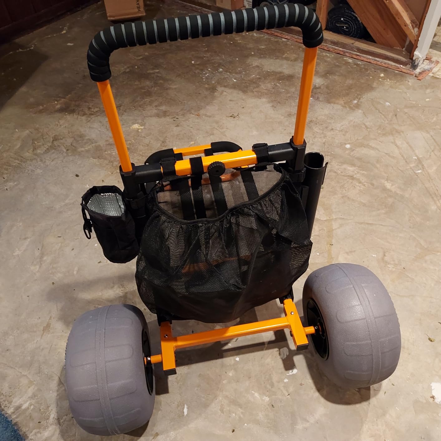 Beach Trolley Cart with 12inch Balloon Wheels for Sand All Terrain customer photo 2