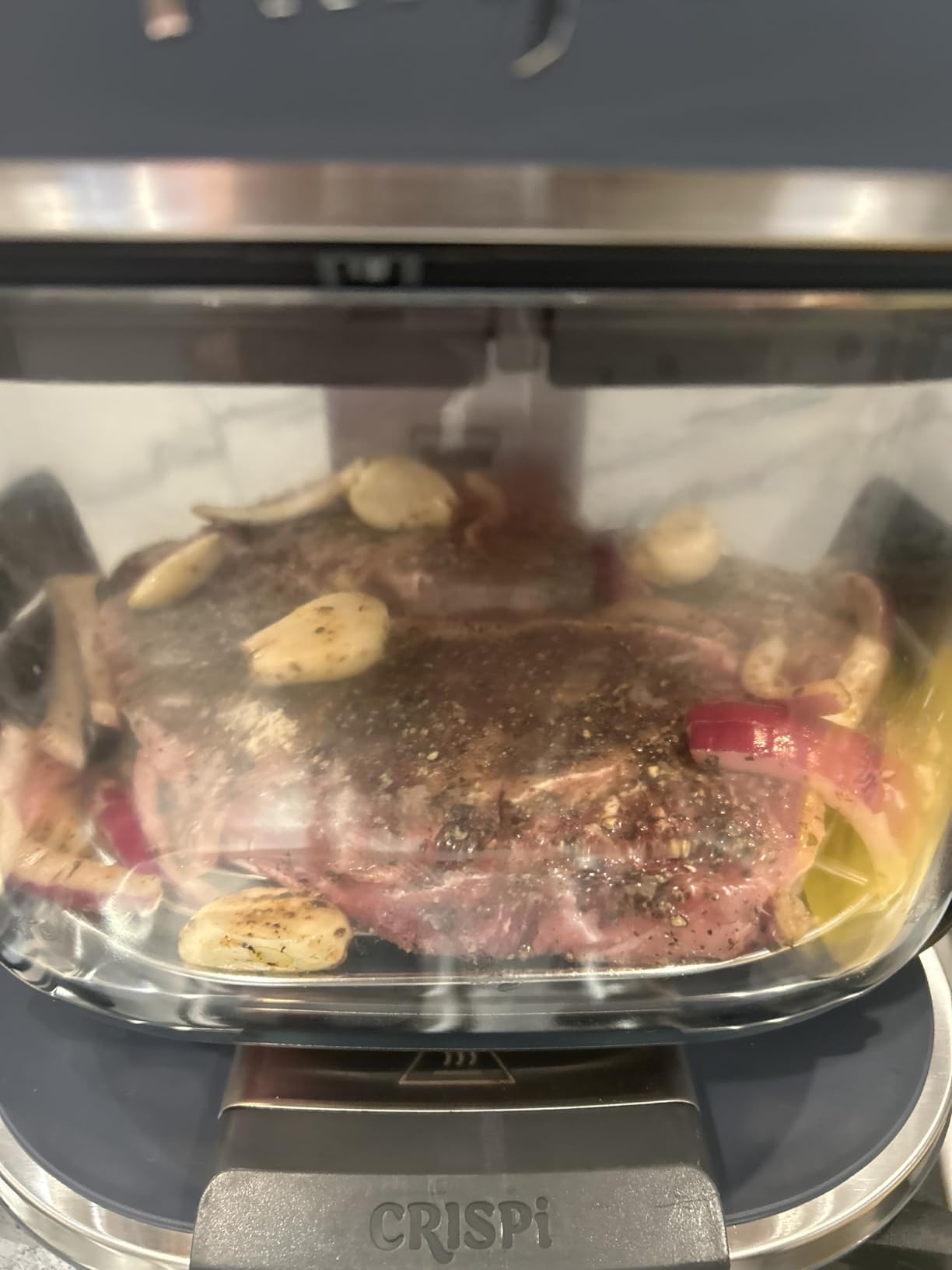 Ninja Crispi Pro Glass Air Fryer, 6-in-1, Cyberspace, AS101CY customer photo 1