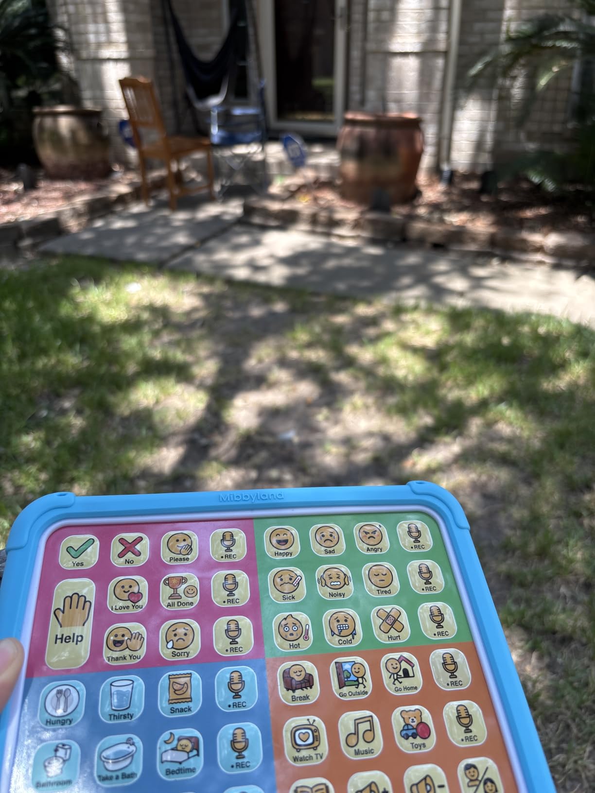MibbyTalk AAC Device for Autism, Communication Tool for Nonverbal Kids customer photo 1