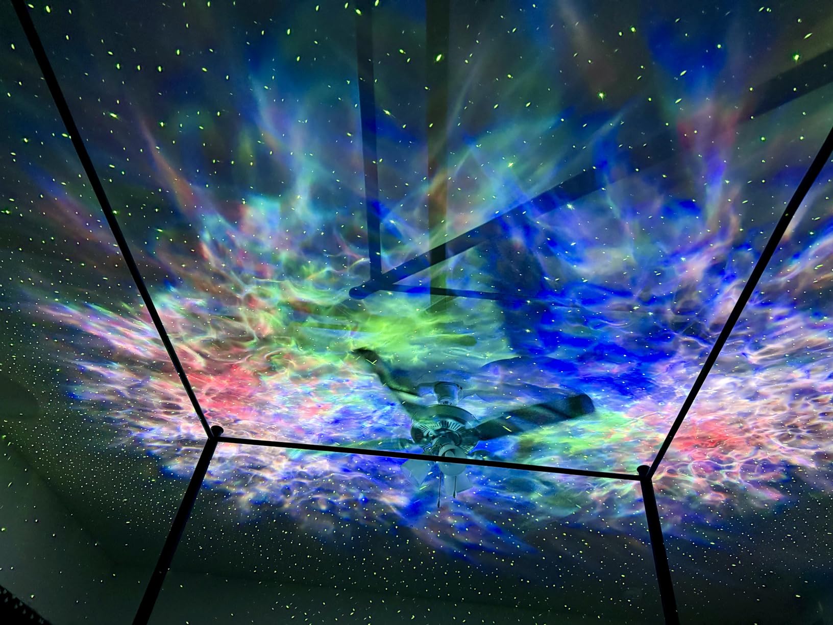 Galaxy Projector Night Light Projector, 15-Color Star Projector for Bedroom customer photo 1