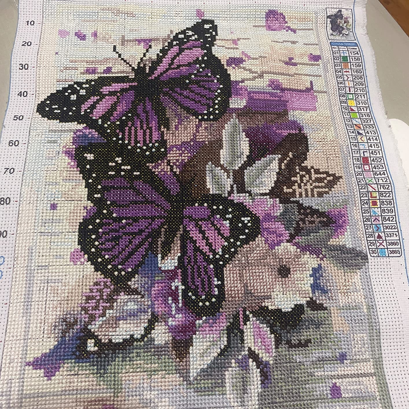WUSARPLY Tree of Life Stamped Cross Stitch Kits for Beginners Adults customer photo 1