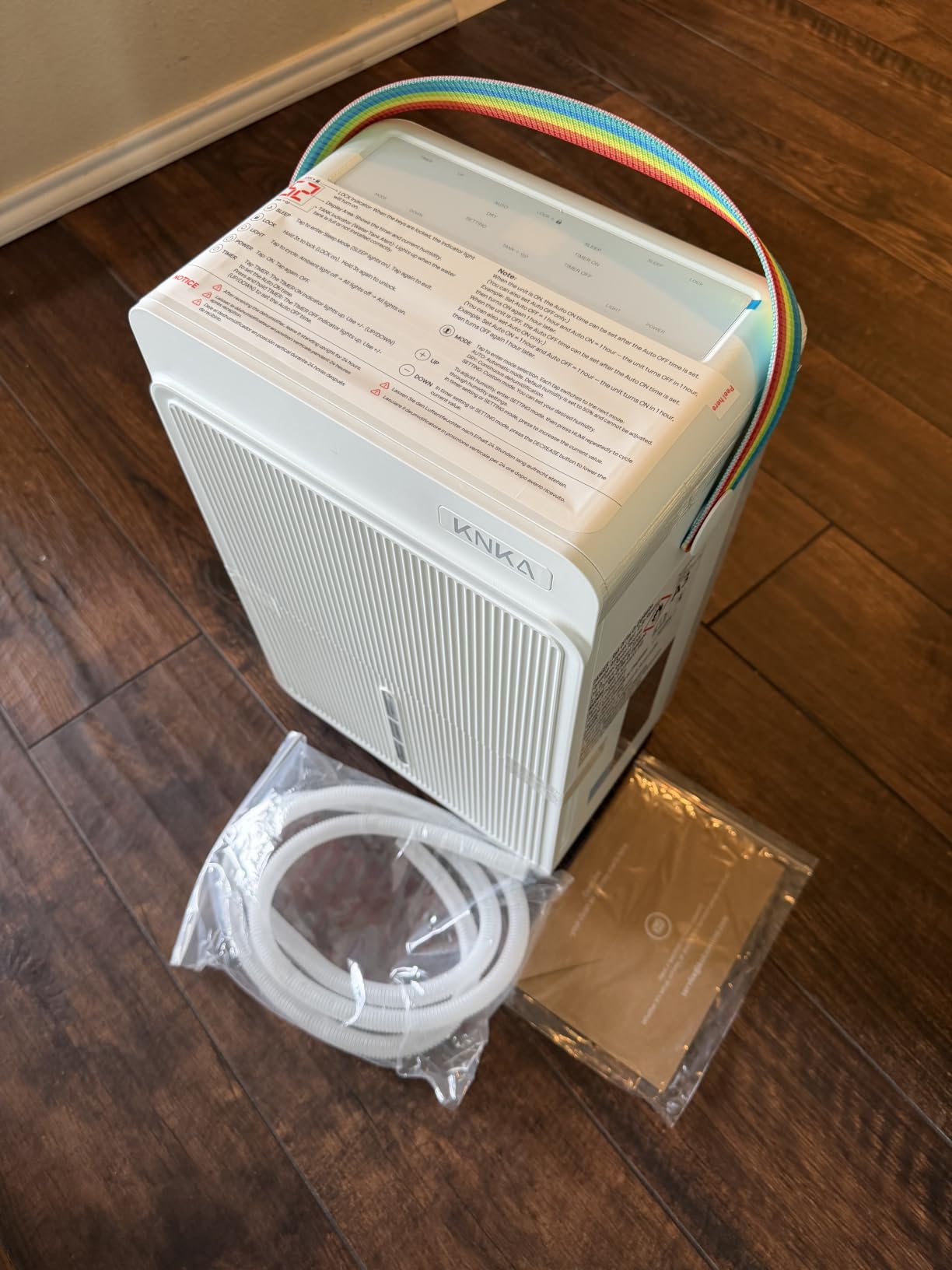 KNKA Energy Star 5500 Sq.Ft Dehumidifier for Basement, Max 80 Pint/Day customer photo 2