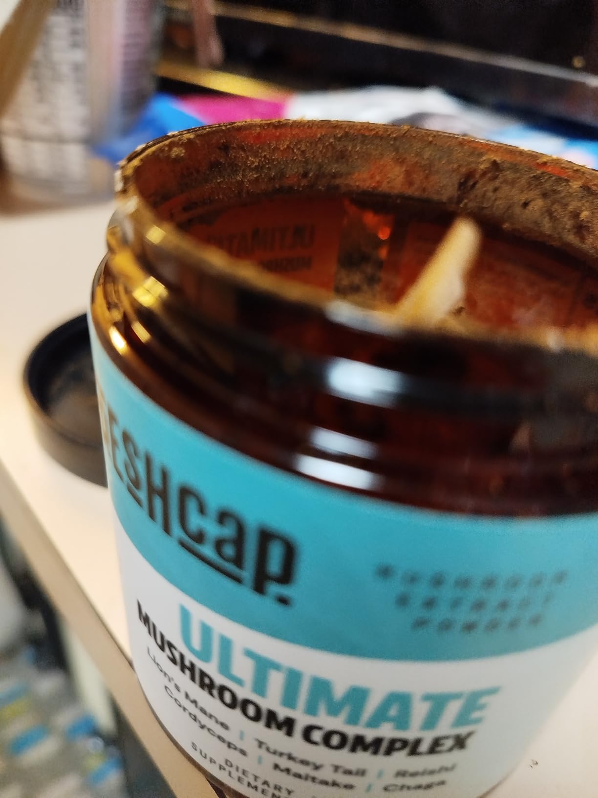 Freshcap Premium Mushroom Coffee, Organic Instant Coffee, 15 Servings customer photo 1