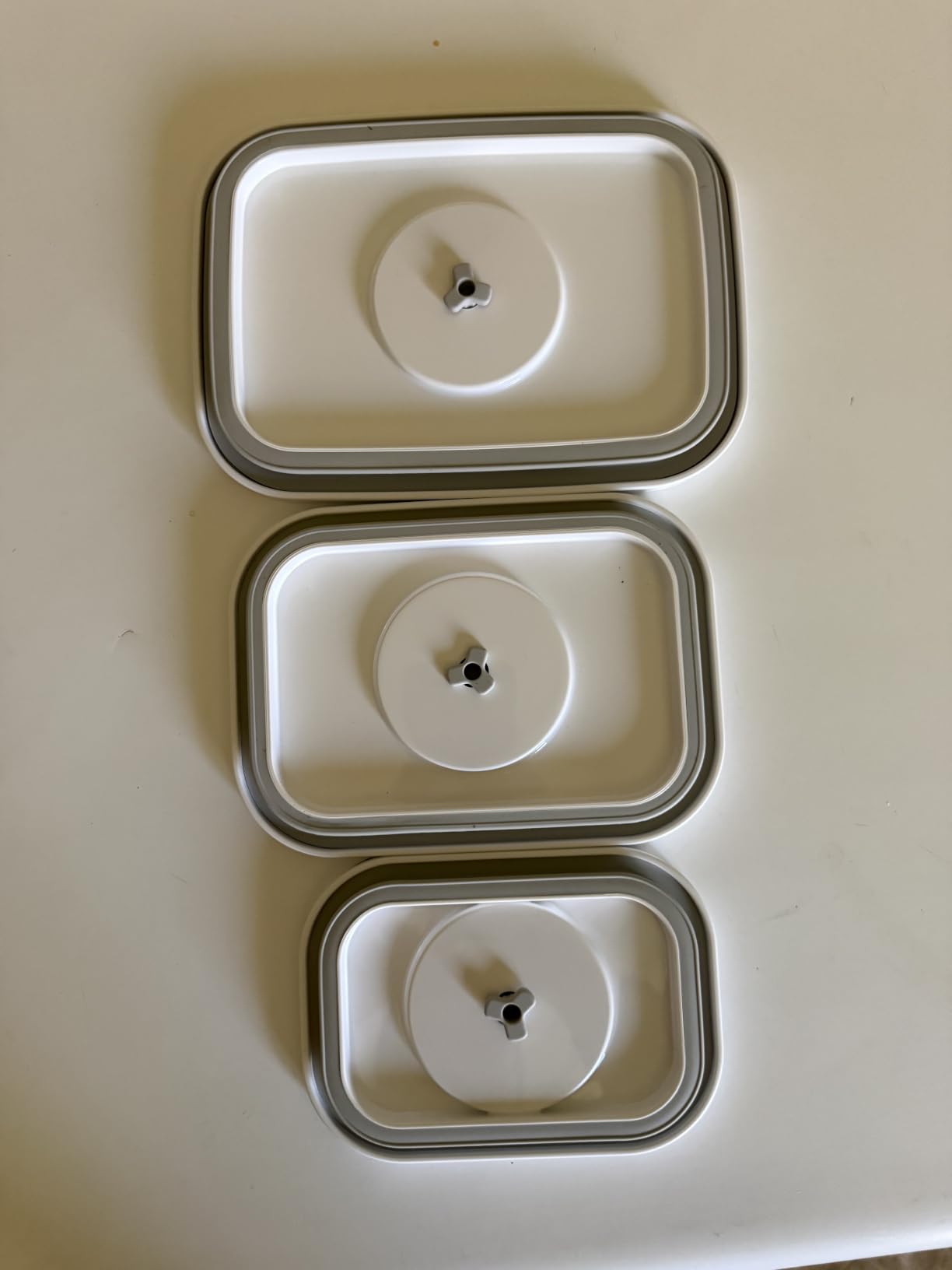 URPOWER Glass Vacuum Seal Containers for Food Storage, 3PCS Set with Lids customer photo 1