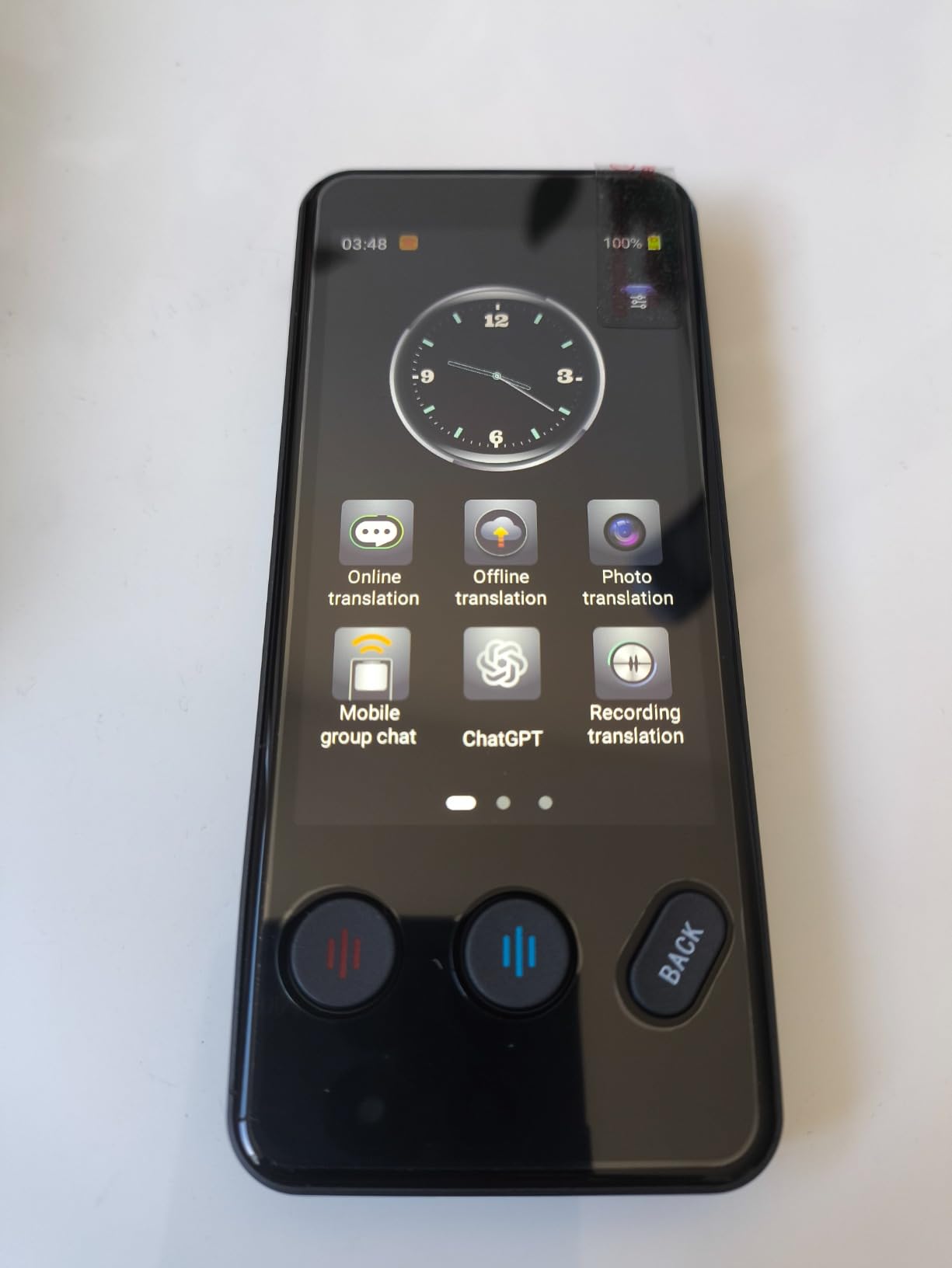 Language Translator Device No WiFi Needed, Instant Two-Way Voice Translator for All Languages, 139 Languages Online Offline Voice Text Photo Translation for Travelling Learning Business customer photo 2