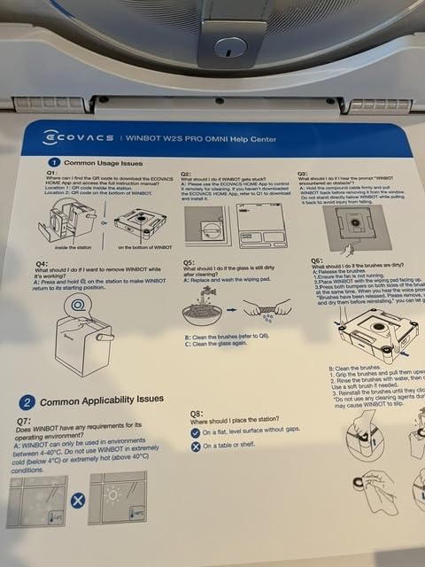ECOVACS WINBOT W2S PRO Omni Robotic Window Cleaner with Portable Station customer photo 1