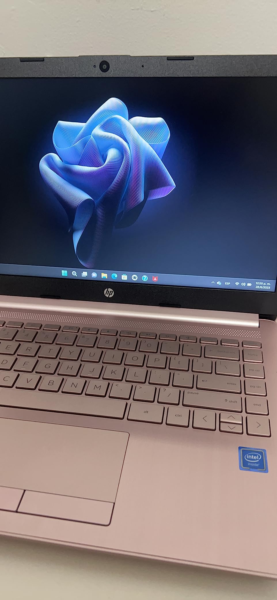 HP 2026 Essential Laptop, Intel Processor, 128GB Storage, Windows 11 customer photo 1