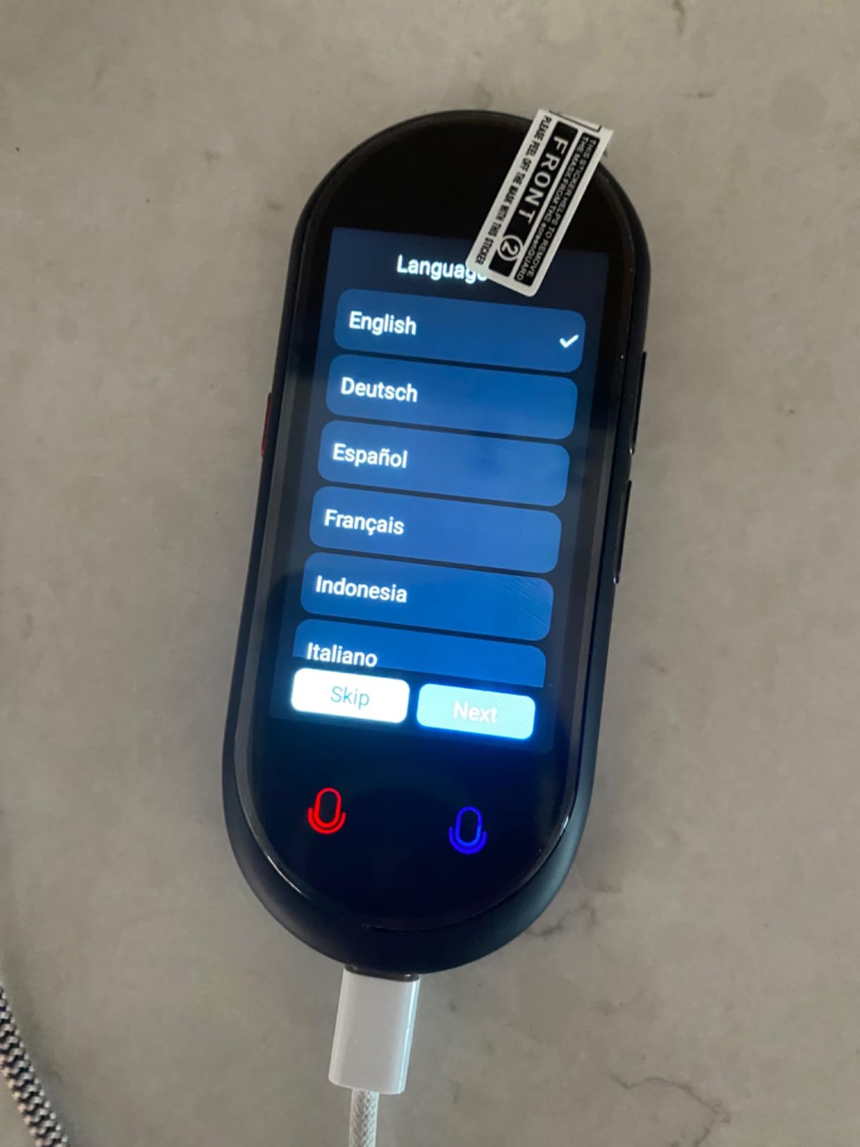 Language Translator Device No WiFi Needed, Instant Pocket AI Translator, traductor de Ingles español, Support 150 Languages Real-TimeVoice Translation, Traductor for Business Travel Study customer photo 2