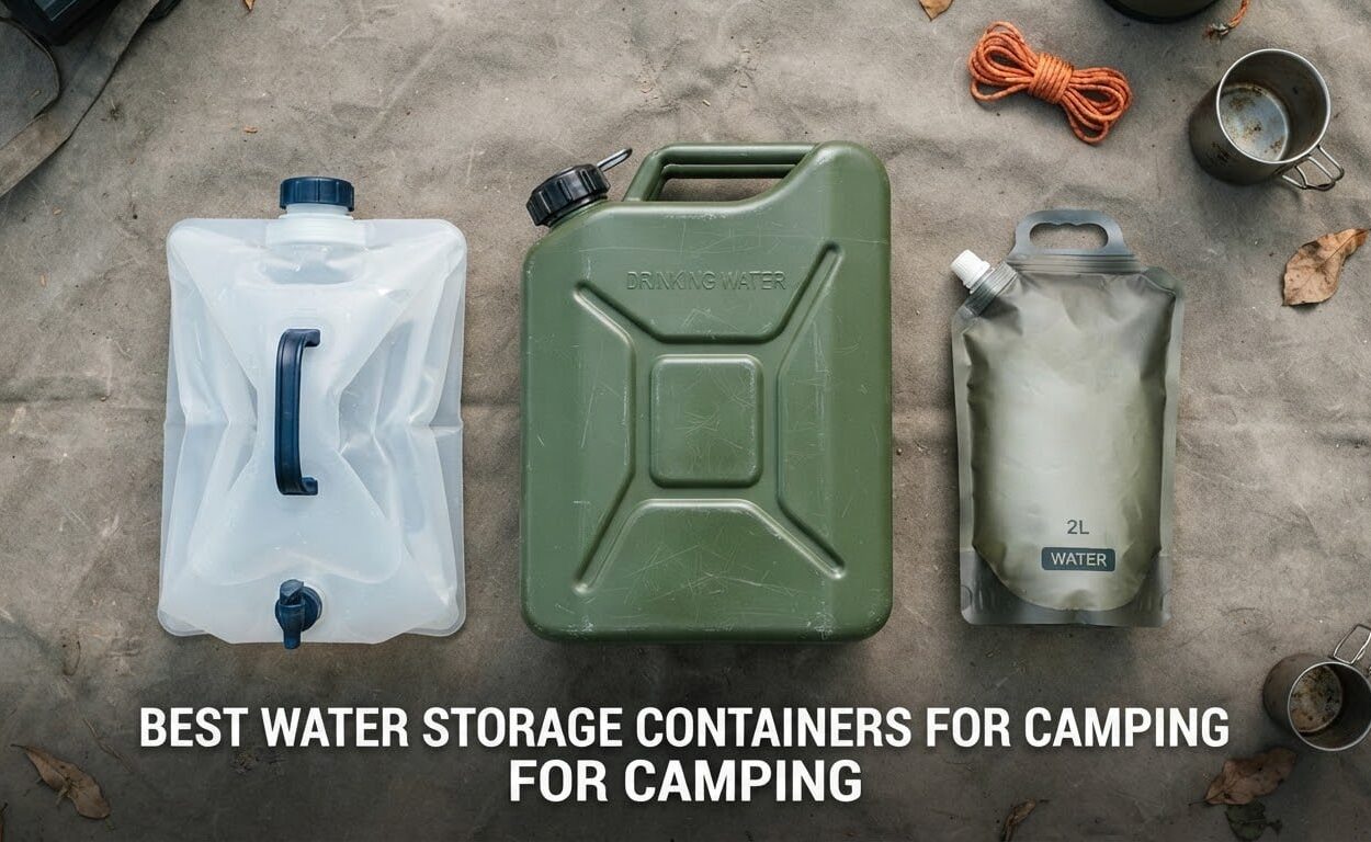 best water storage containers for camping