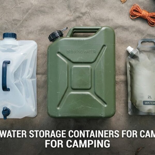 best water storage containers for camping
