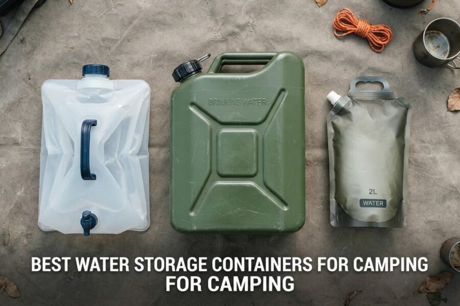 best water storage containers for camping