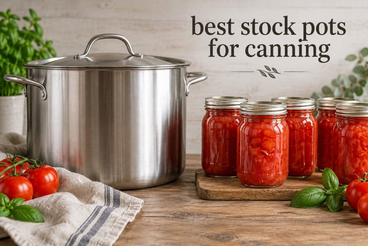 best stock pots for canning