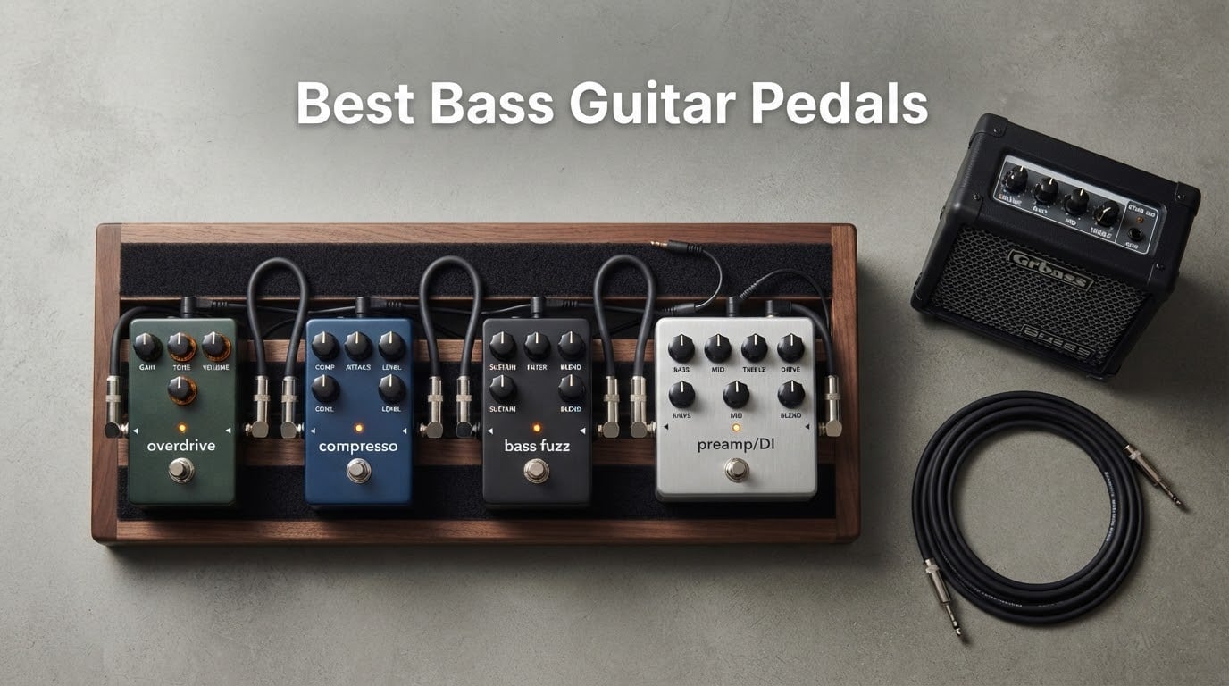 Best Bass Guitar Pedals