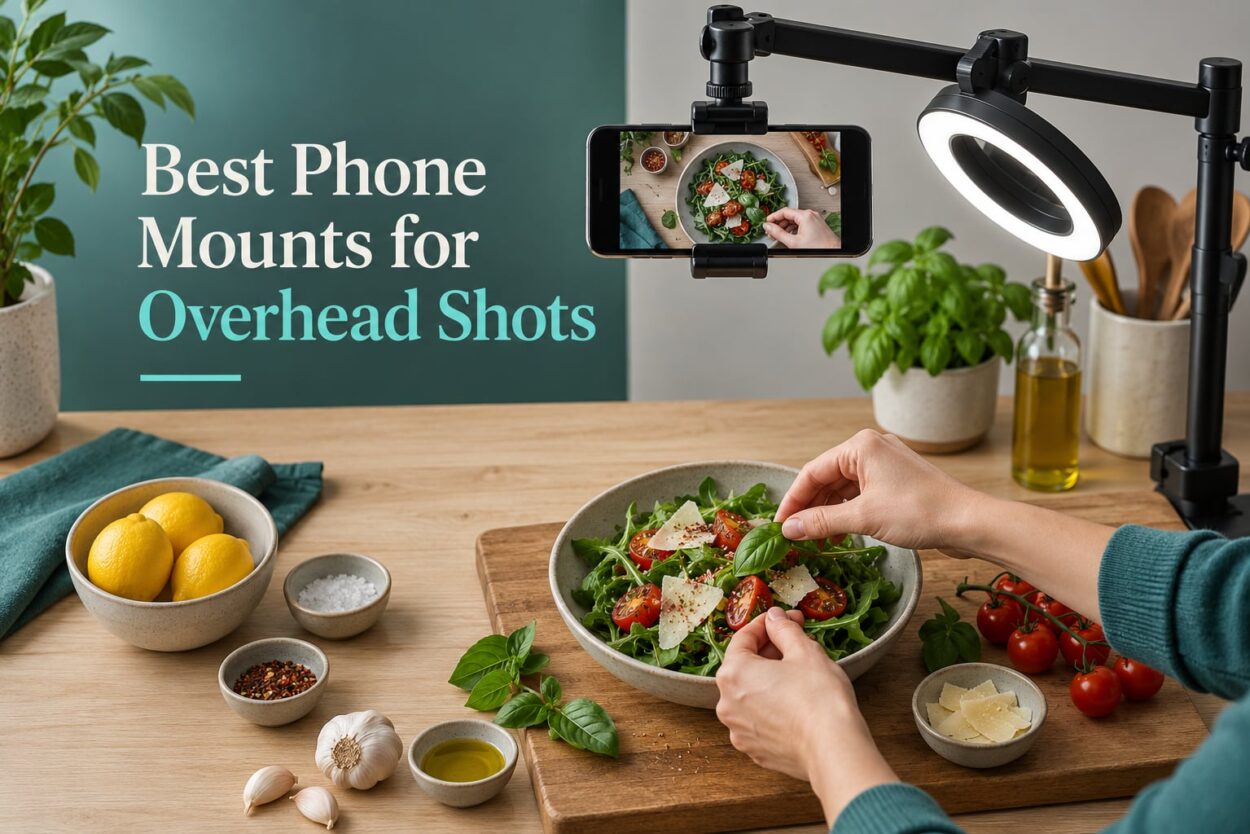 Best Phone Mounts for Overhead Shots