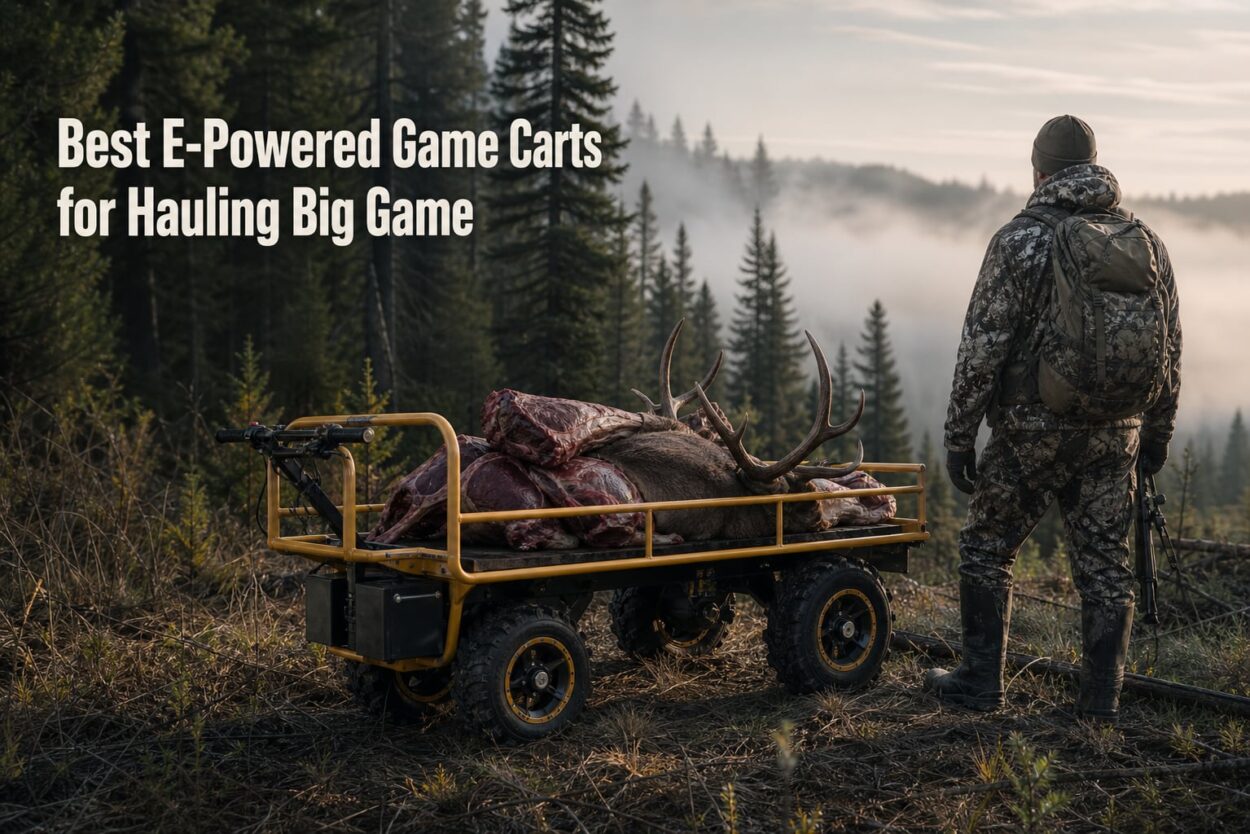 Best E-Powered Game Carts for Hauling Big Game