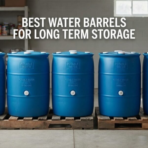 best water barrels for long term storage