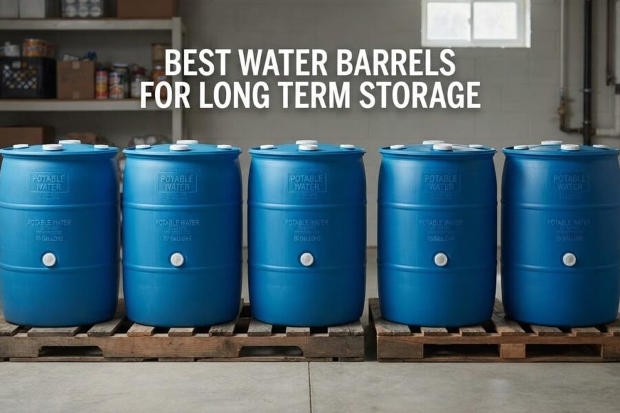 best water barrels for long term storage