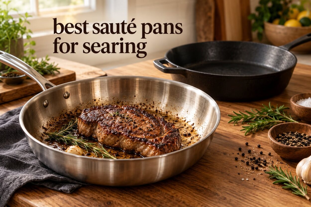 best sauté pans for searing